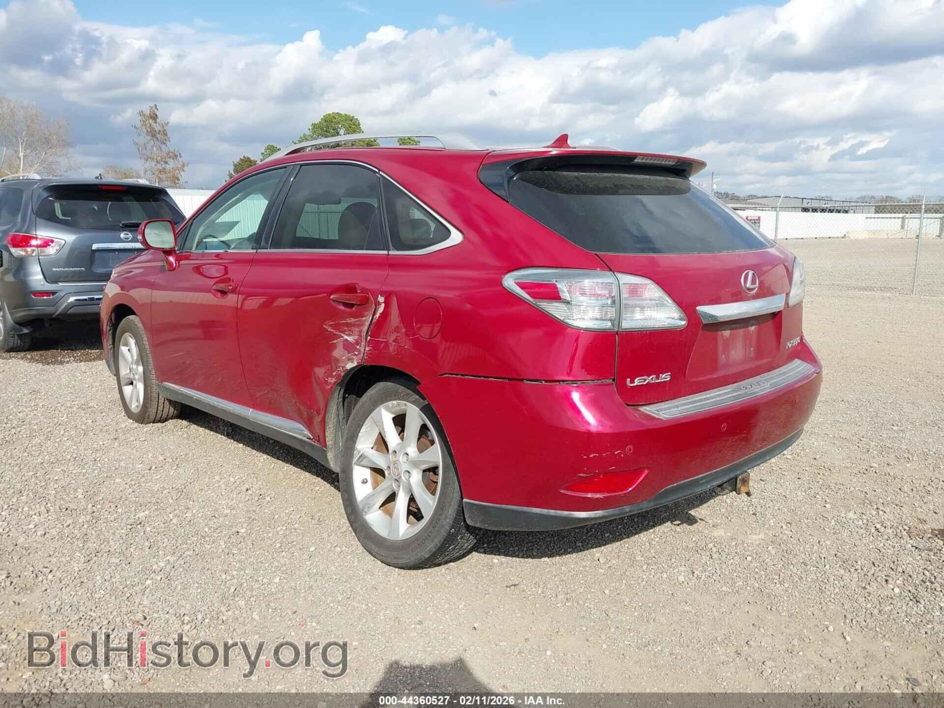 2010 LEXUS RX 350 - VIN: 2T2ZK1BA1AC016949 - Фото 3