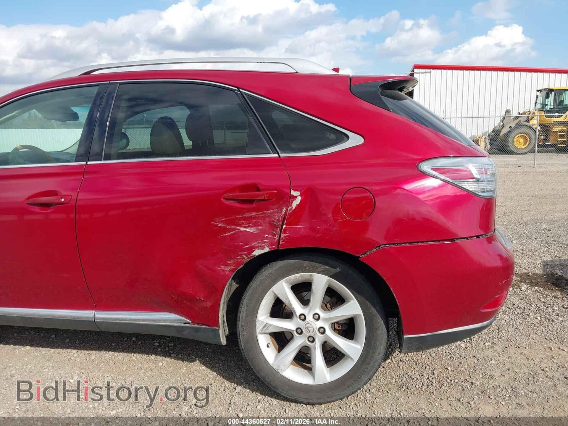 2010 LEXUS RX 350 - VIN: 2T2ZK1BA1AC016949 - Фото 6