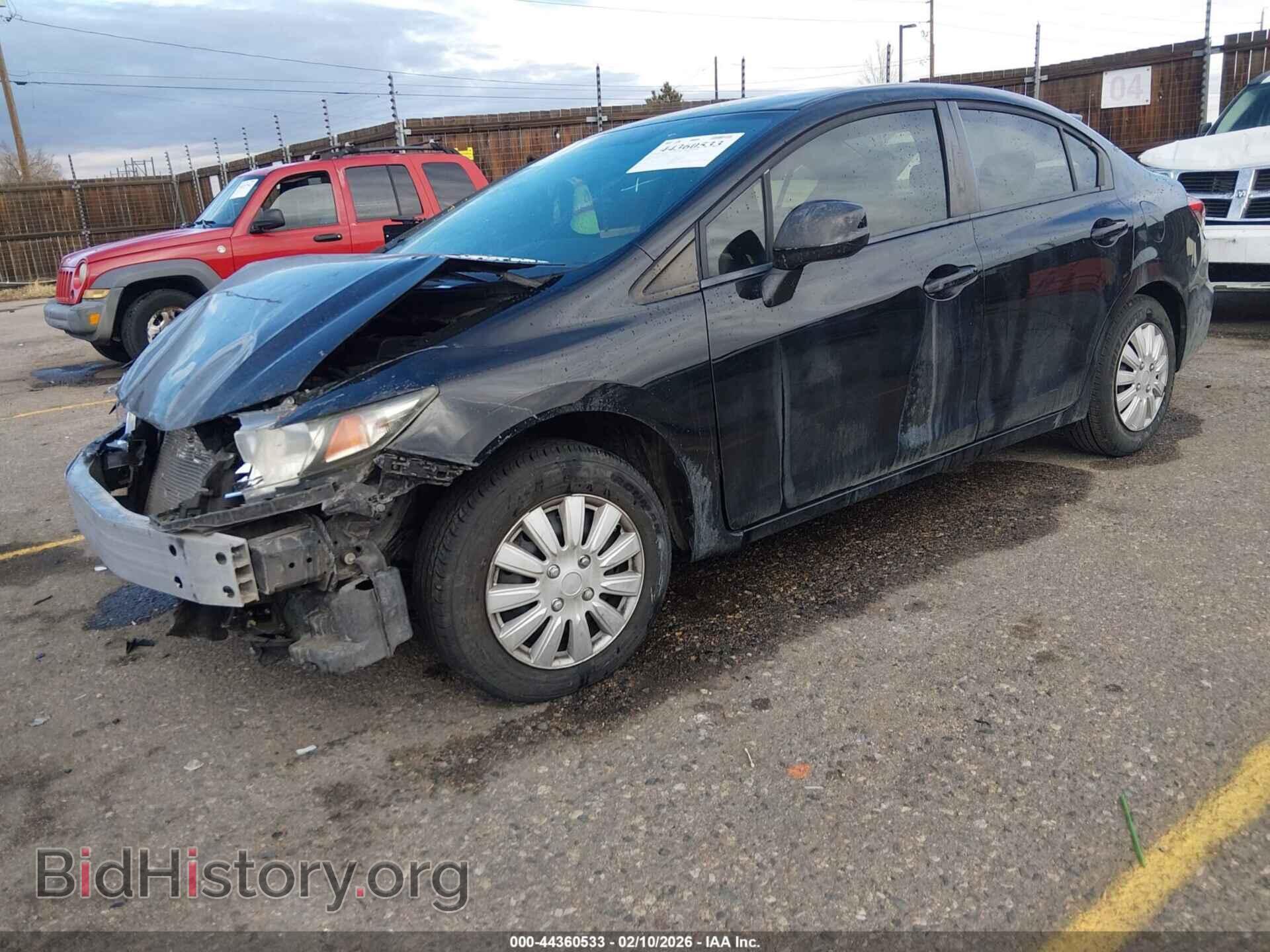 2013 HONDA CIVIC - VIN: 19XFB2F50DE227060 - Фото 2