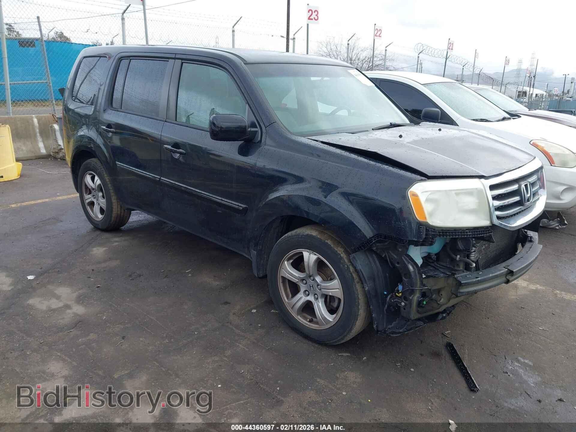 Photo 5FNYF4H48CB073218 - HONDA PILOT 2012