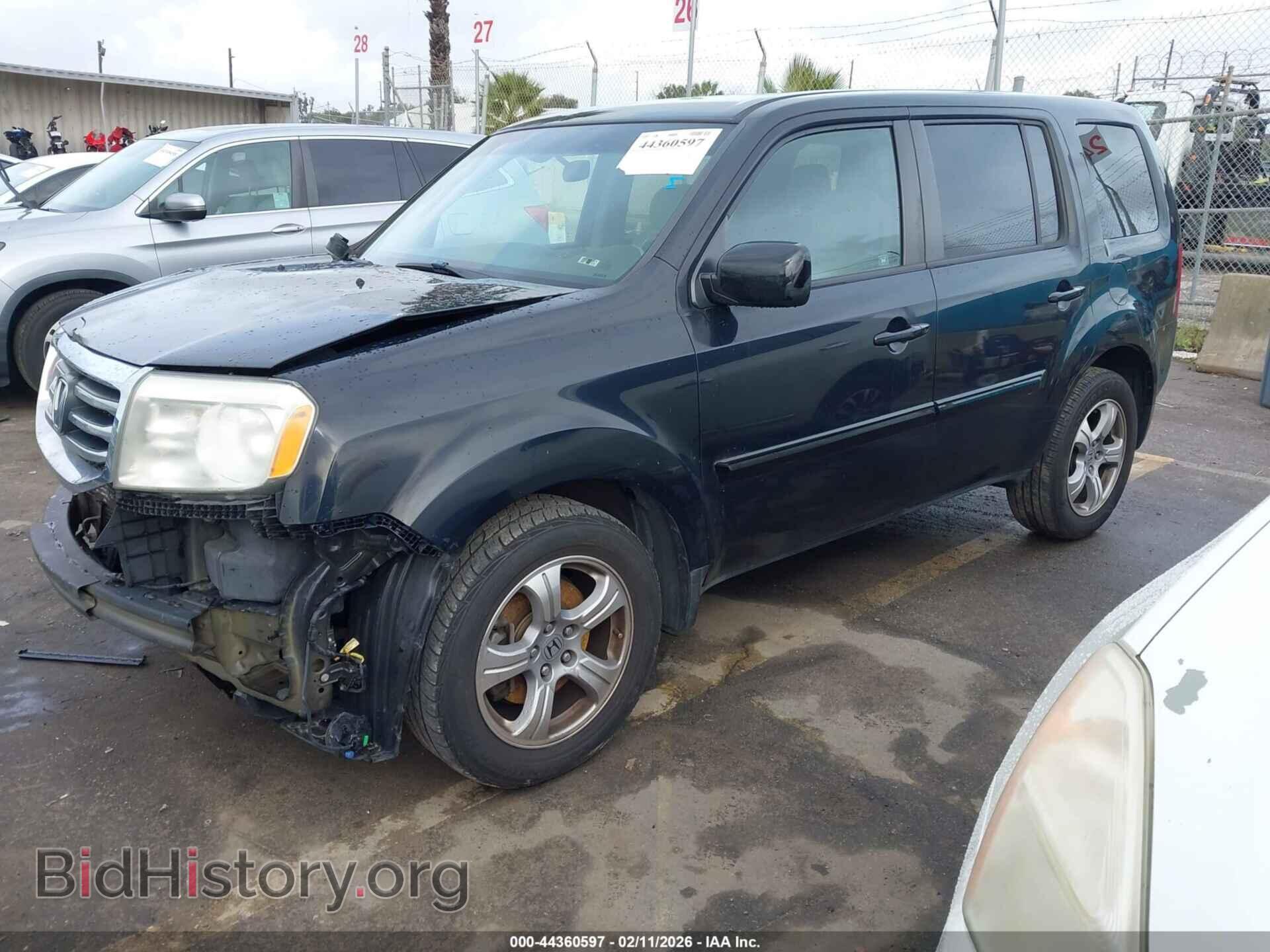 2012 HONDA PILOT - VIN: 5FNYF4H48CB073218 - Фото 2