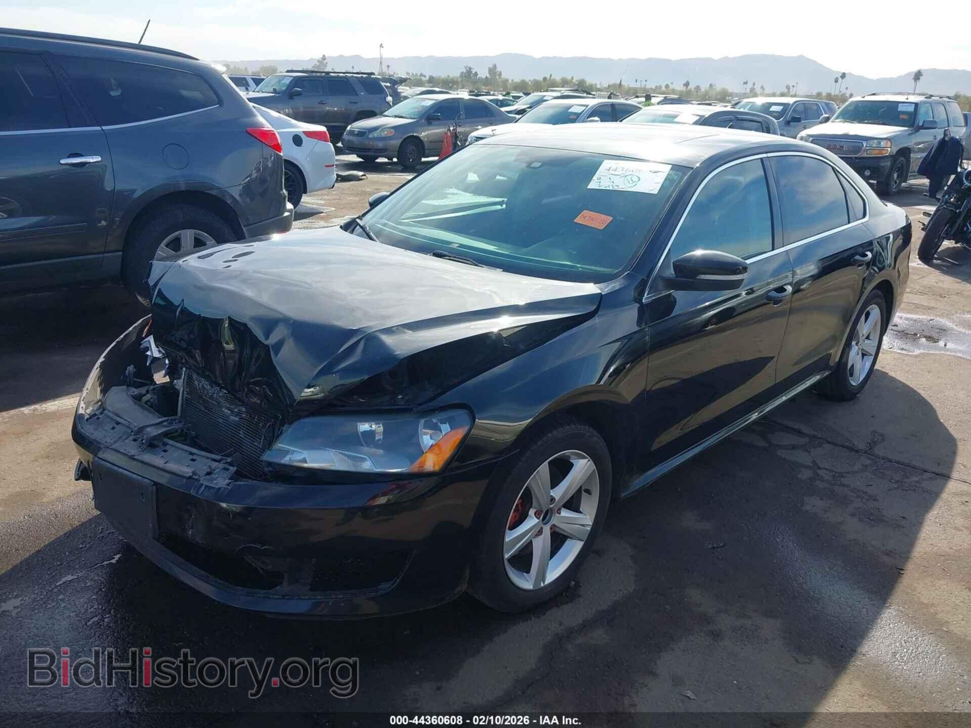 2013 VOLKSWAGEN PASSAT - VIN: 1VWBN7A34DC058982 - Фото 2