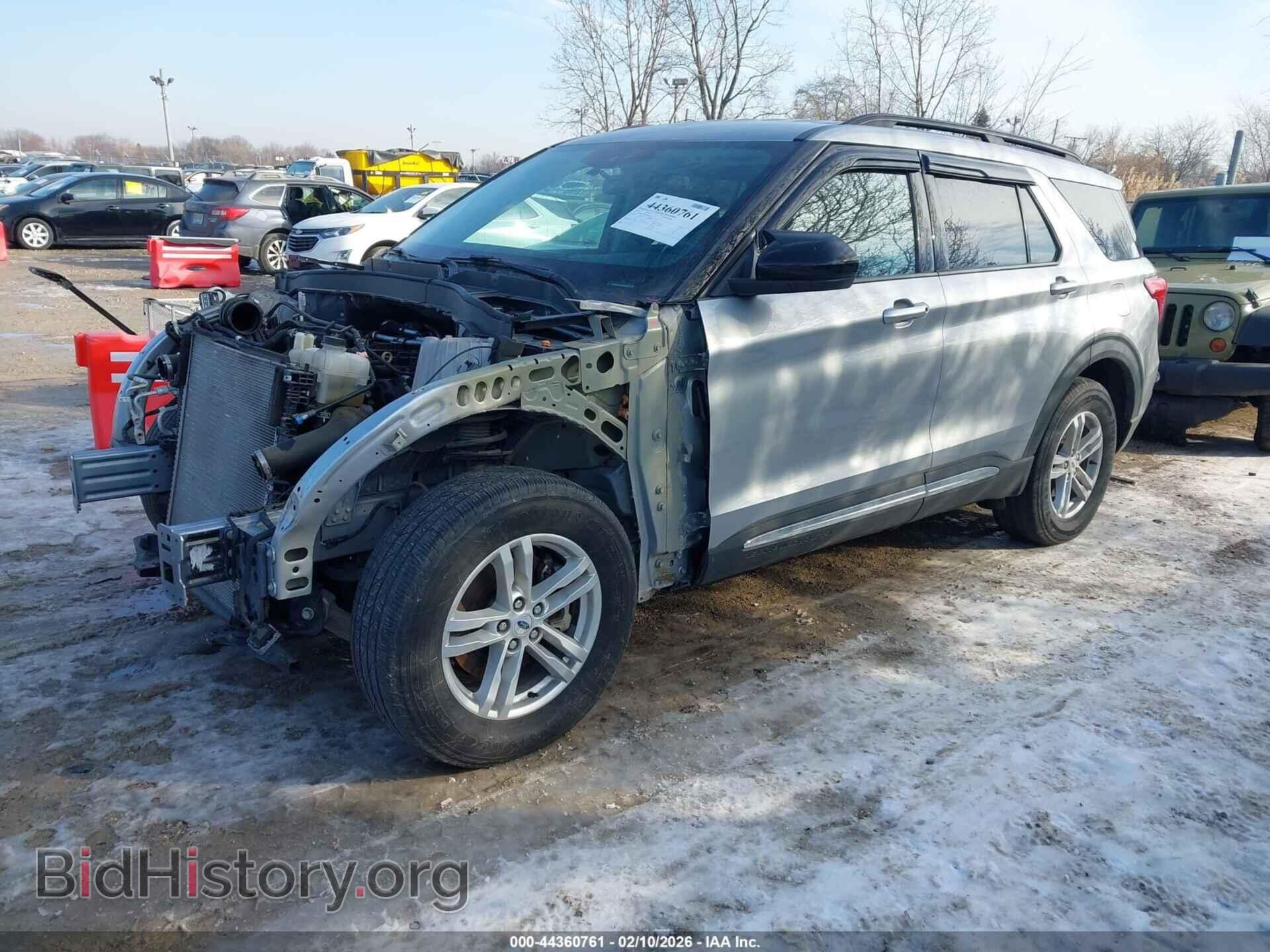 2021 FORD EXPLORER - VIN: 1FMSK8DH3MGA86284 - Фото 2