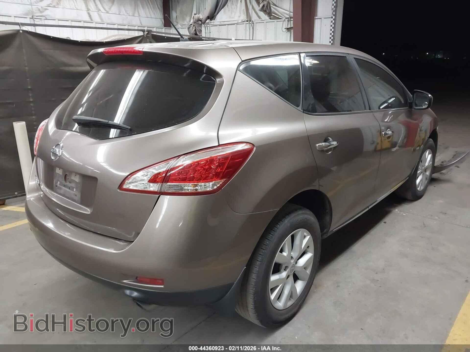 2013 NISSAN MURANO - VIN: JN8AZ1MUXDW202042 - Фото 4