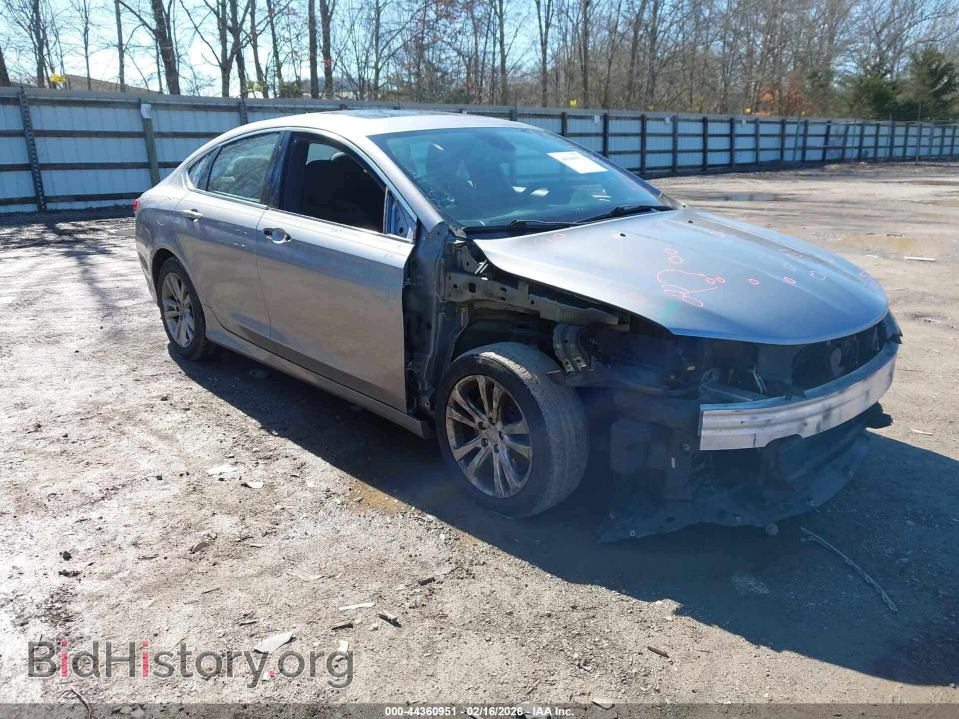 Photo 1C3CCCAG3GN121477 - CHRYSLER 200 2016