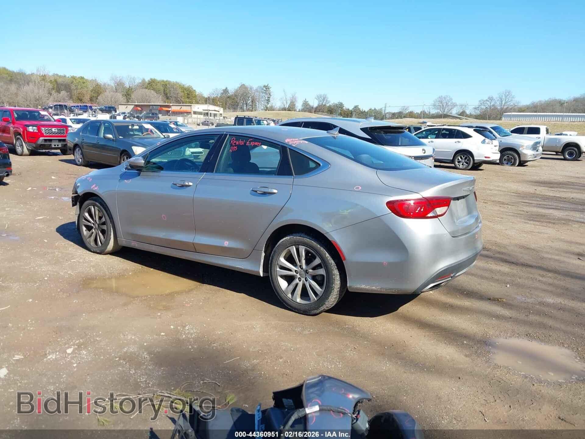 2016 CHRYSLER 200 - VIN: 1C3CCCAG3GN121477 - Фото 3
