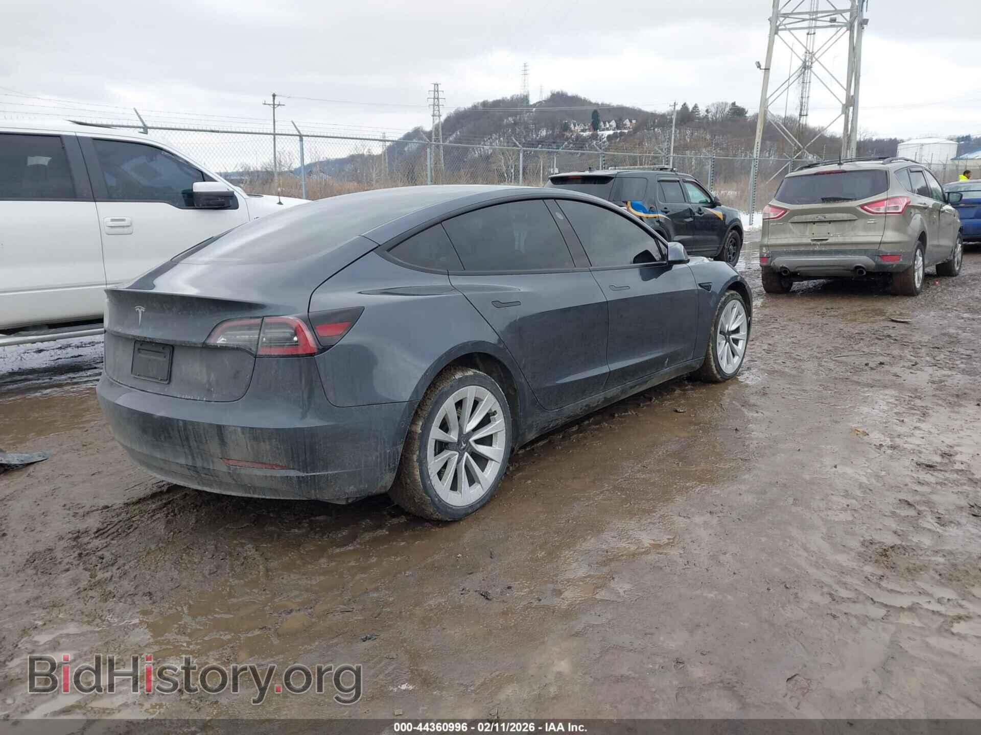 2022 TESLA MODEL 3 - VIN: 5YJ3E1EA5NF289472 - Фото 4