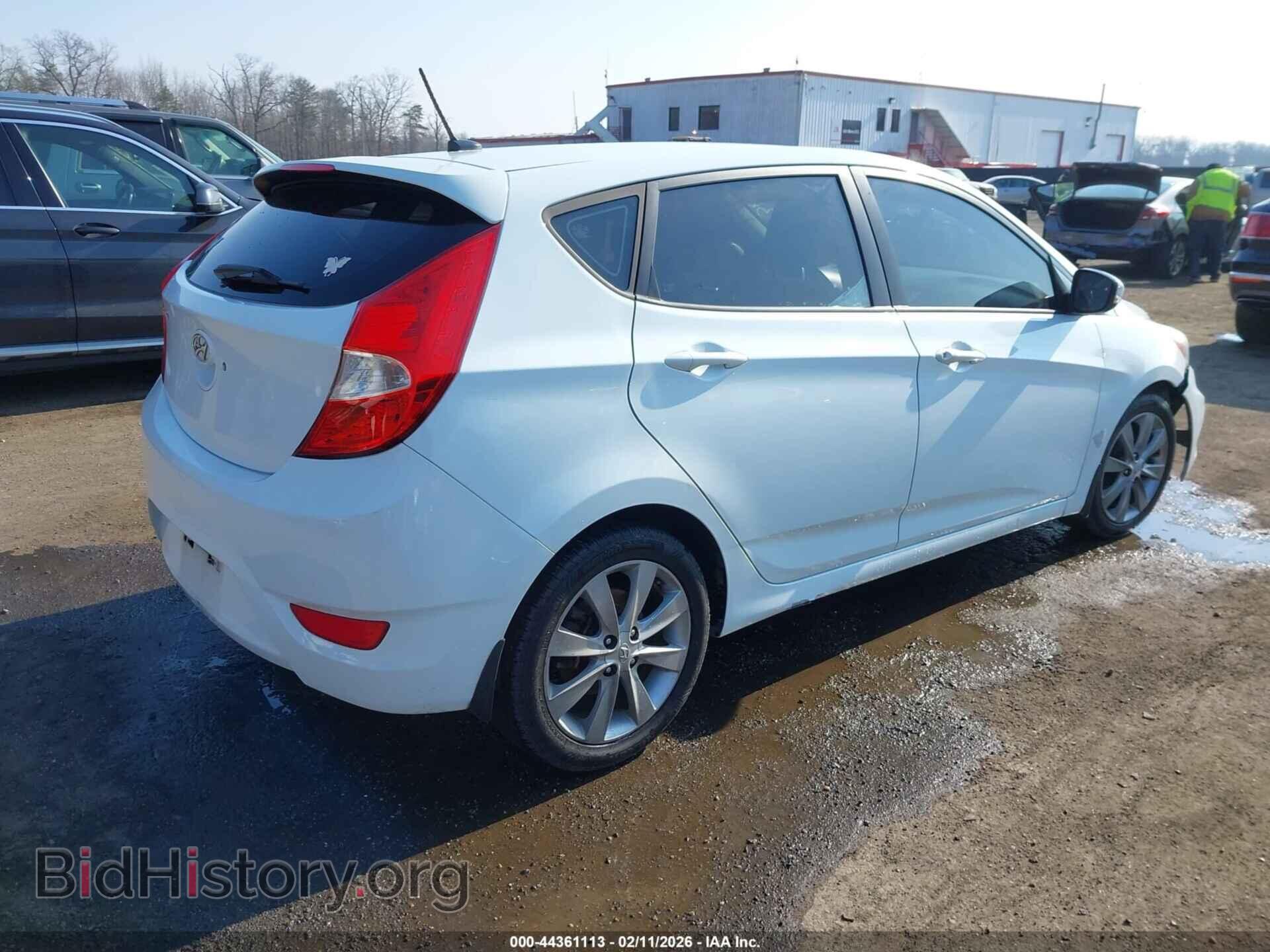 2014 HYUNDAI ACCENT - VIN: KMHCU5AE5EU142638 - Фото 4