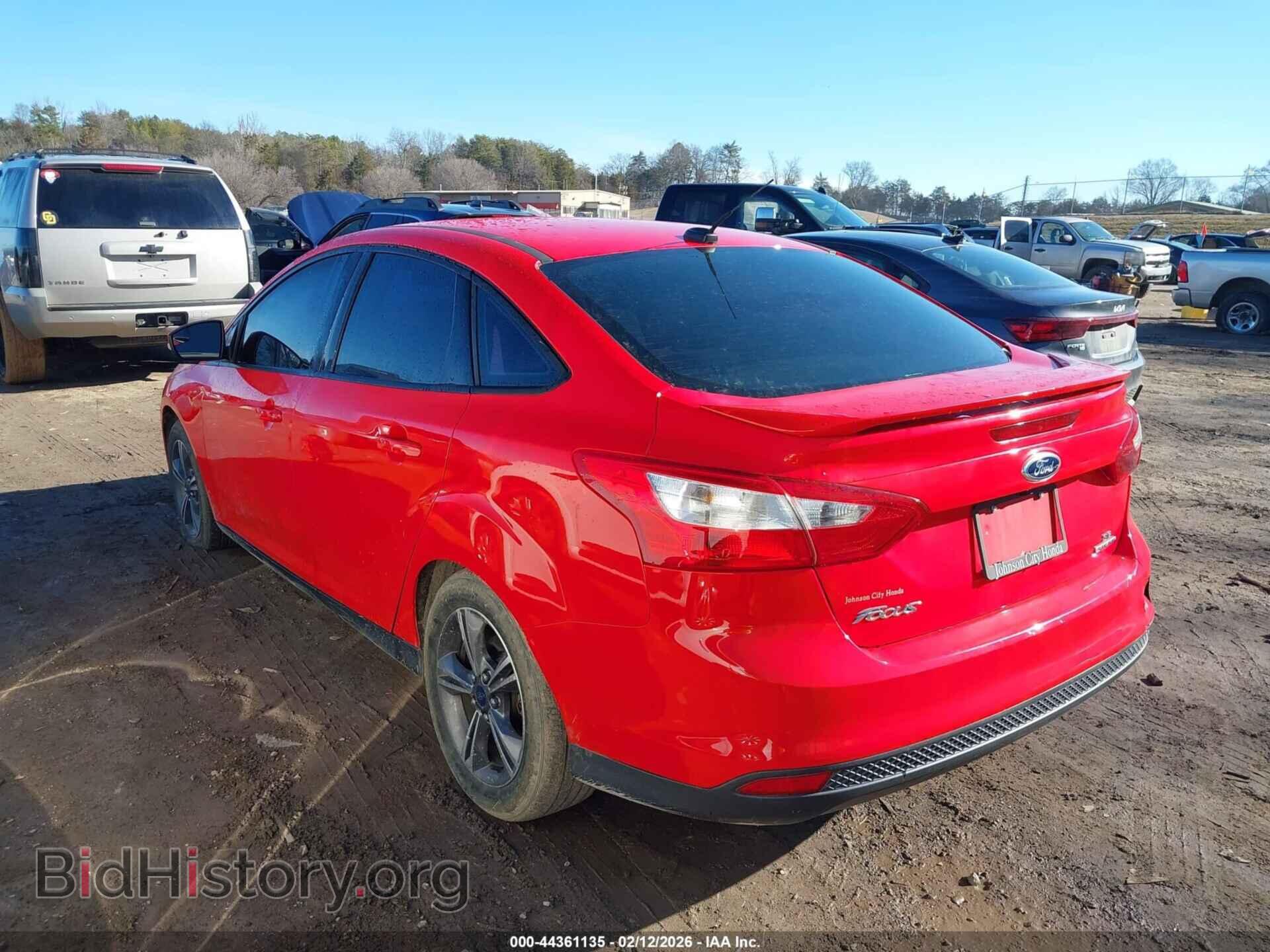 2014 FORD FOCUS - VIN: 1FADP3F28EL405316 - Фото 3