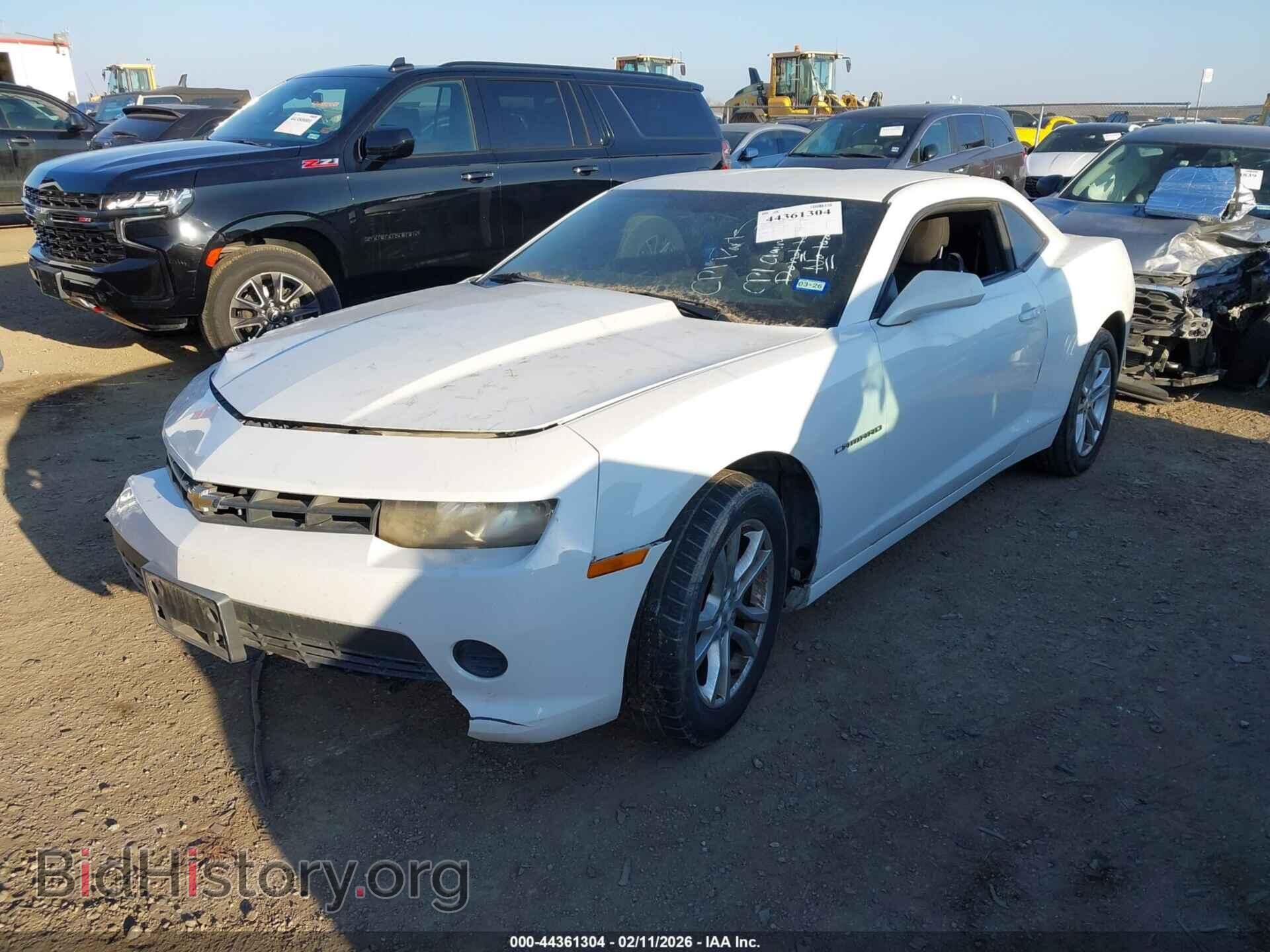 2014 CHEVROLET CAMARO - VIN: 2G1FA1E33E9136483 - Фото 2