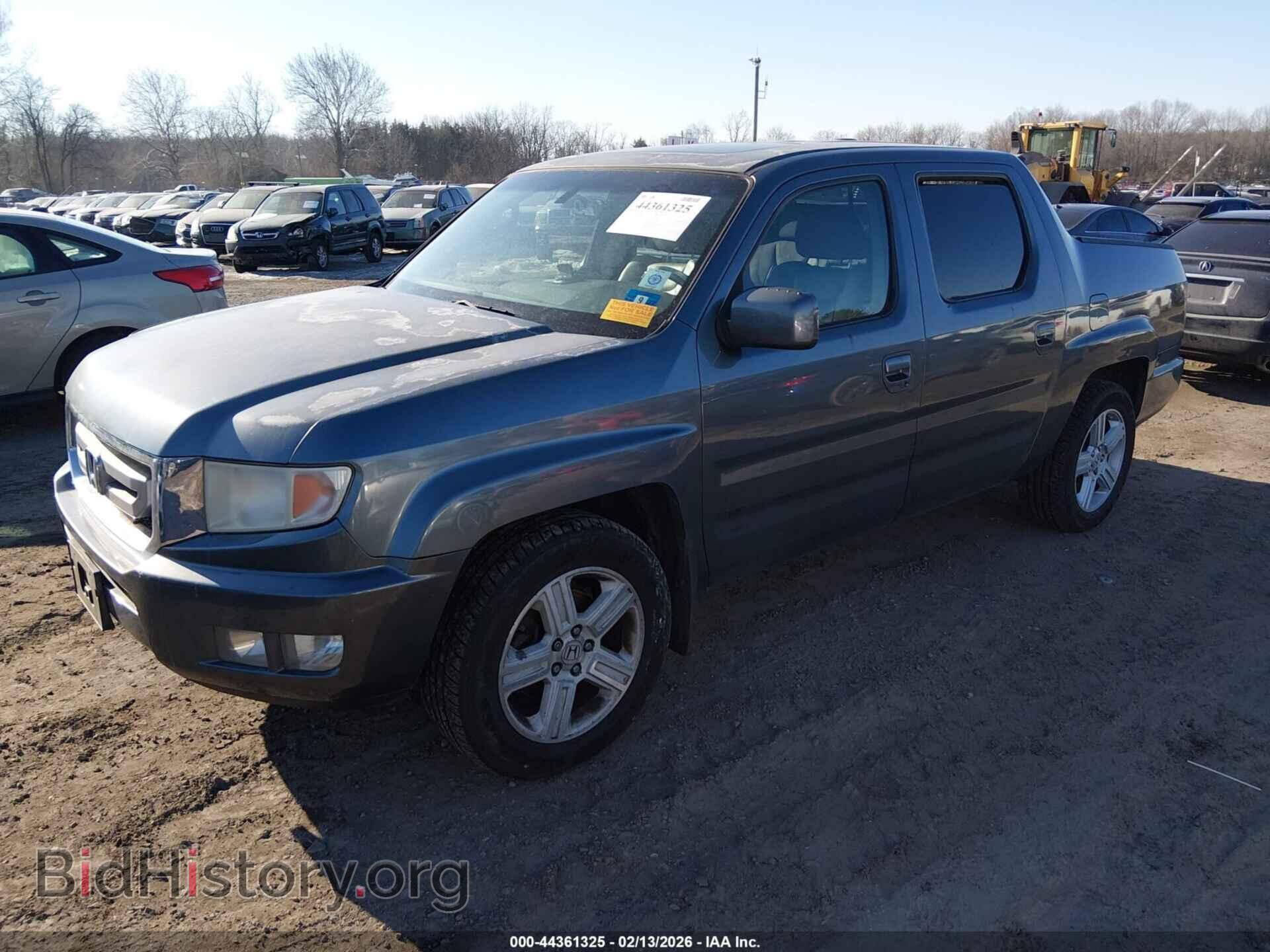 2011 HONDA RIDGELINE - VIN: 5FPYK1F55BB004059 - Фото 2