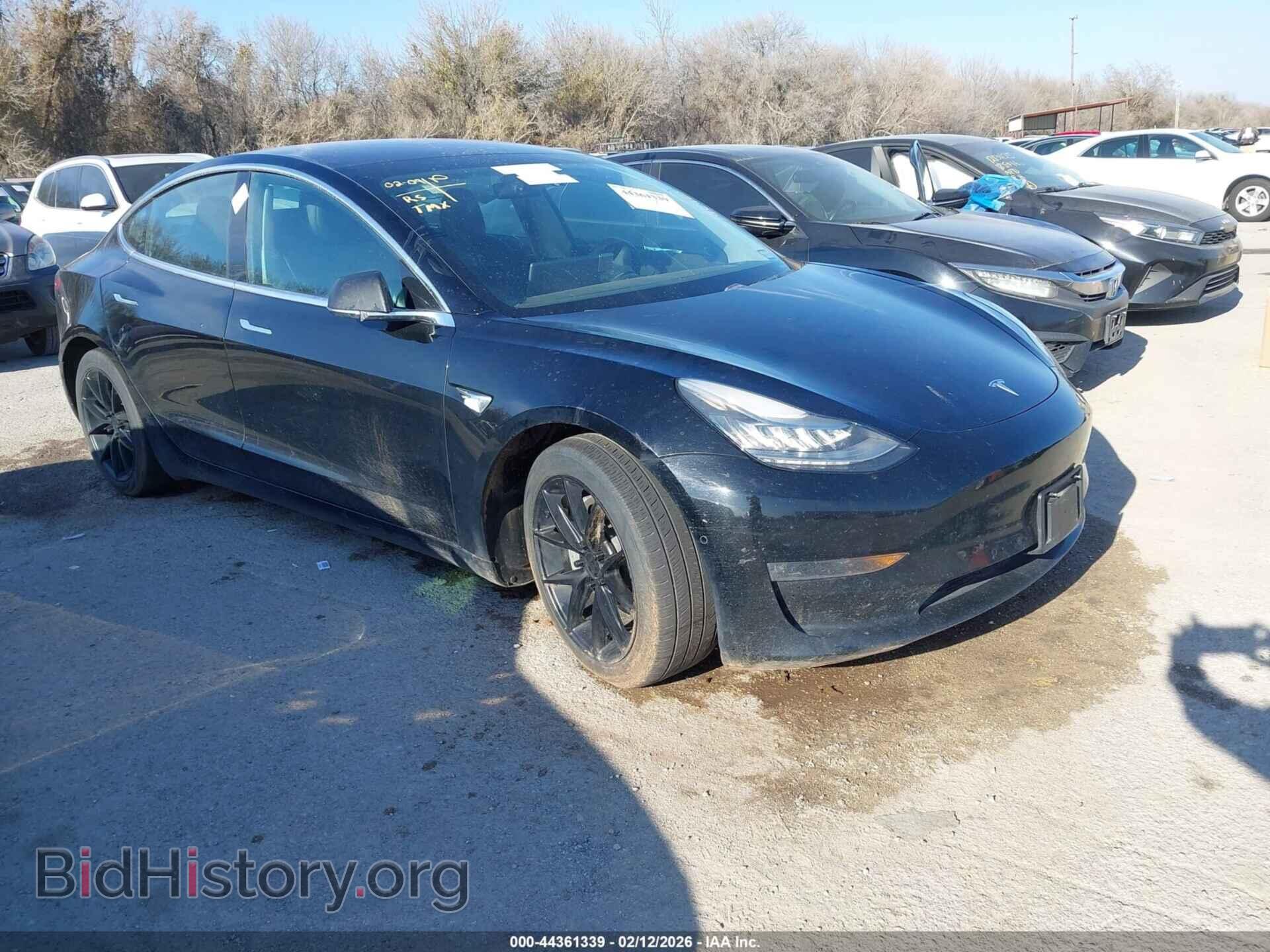 Photo 5YJ3E1EB1KF198980 - TESLA MODEL 3 2019