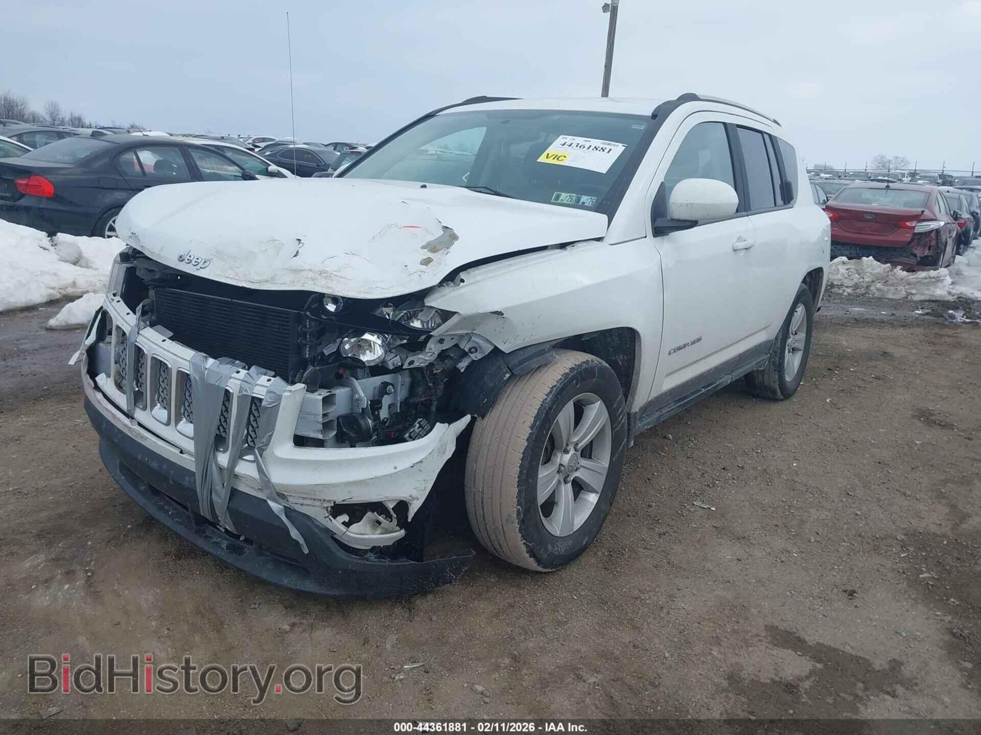 2017 JEEP COMPASS - VIN: 1C4NJDEB2HD167548 - Фото 2