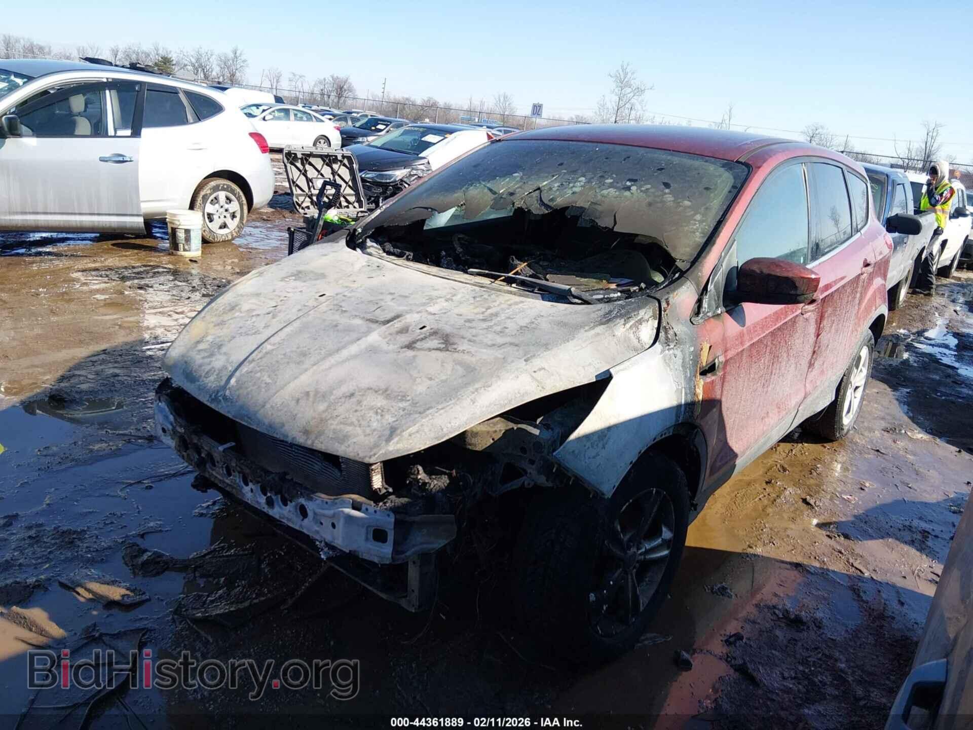 2014 FORD ESCAPE - VIN: 1FMCU0GX2EUD56207 - Фото 2