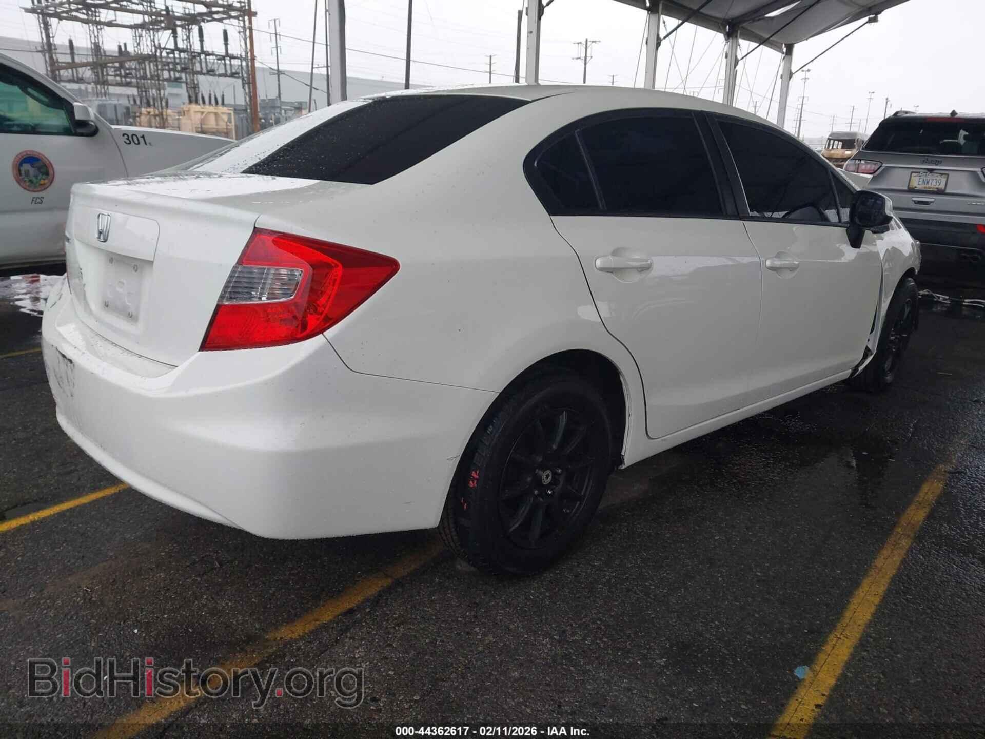 2012 HONDA CIVIC - VIN: 19XFB2F55CE383092 - Фото 4