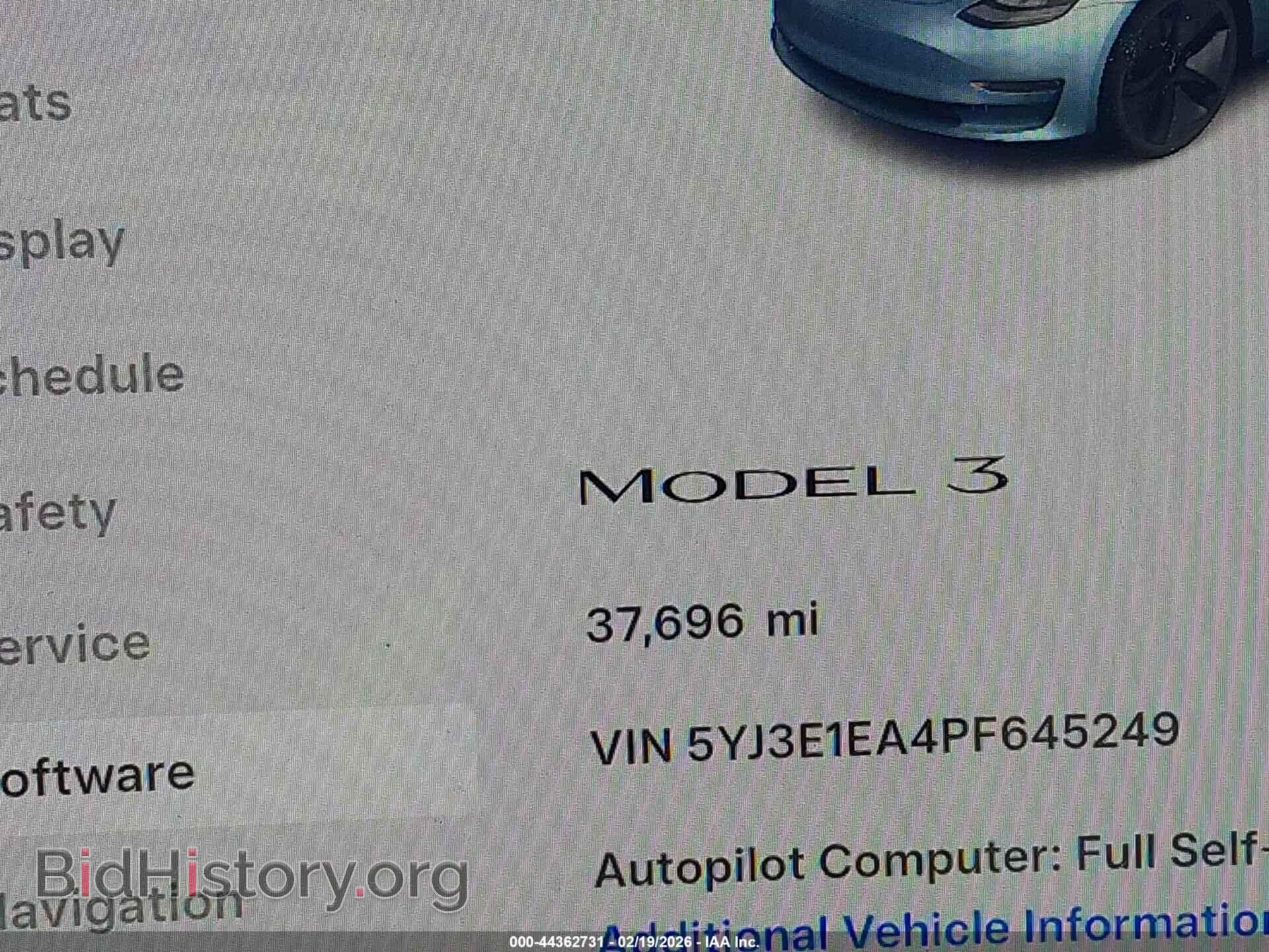 2023 TESLA MODEL 3 - VIN: 5YJ3E1EA4PF645249 - Фото 15