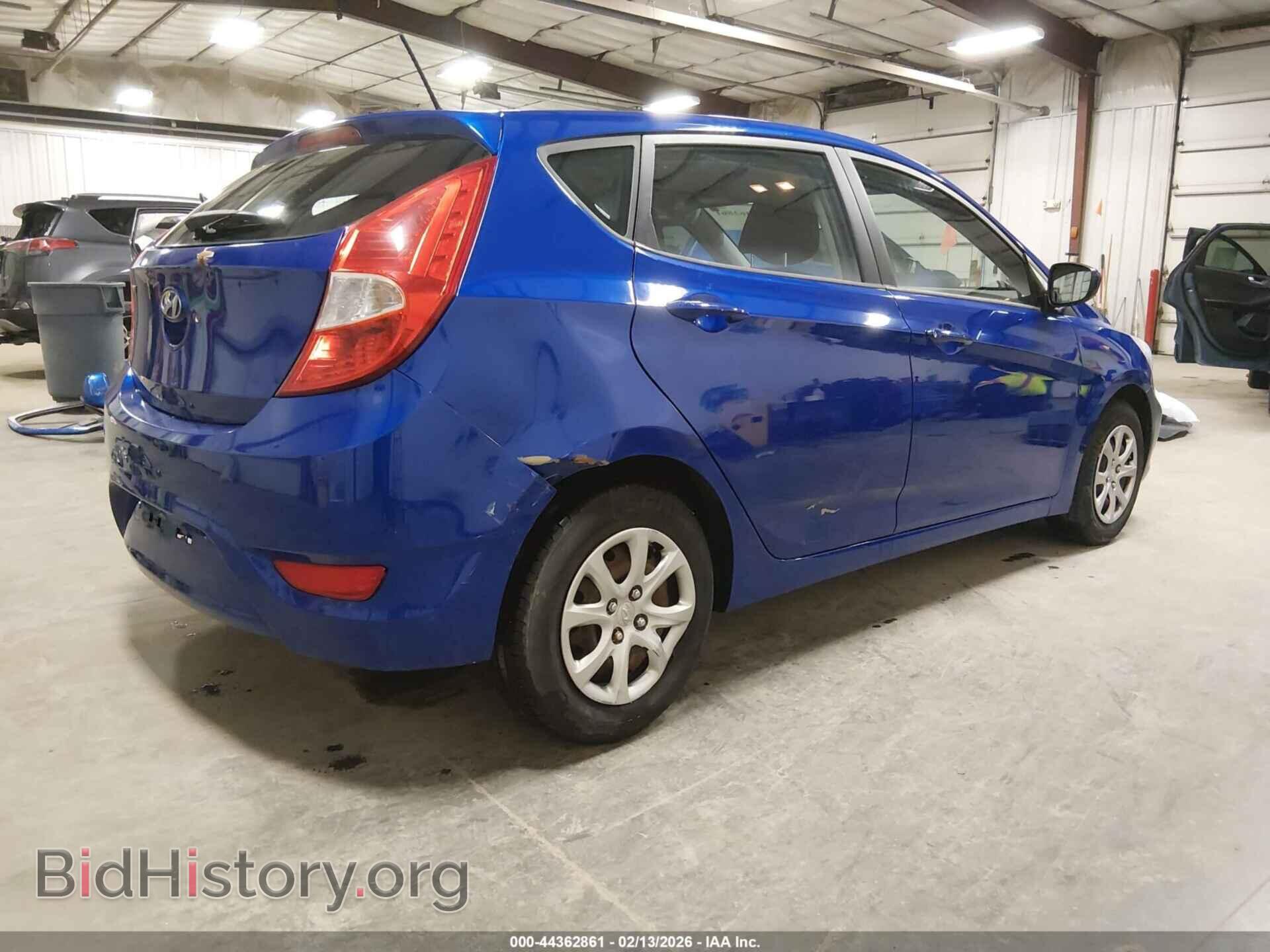2012 HYUNDAI ACCENT - VIN: KMHCT5AEXCU026139 - Фото 4