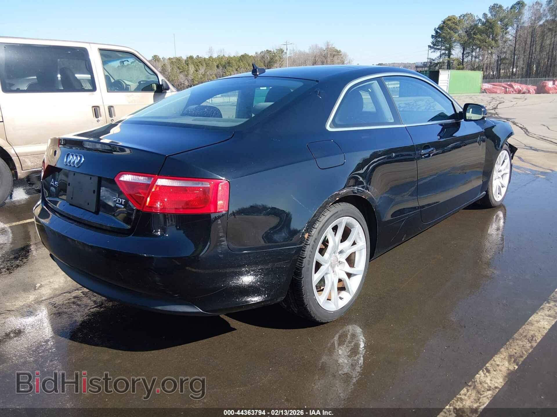 2012 AUDI A5 - VIN: WAUCFAFR4CA004135 - Фото 4