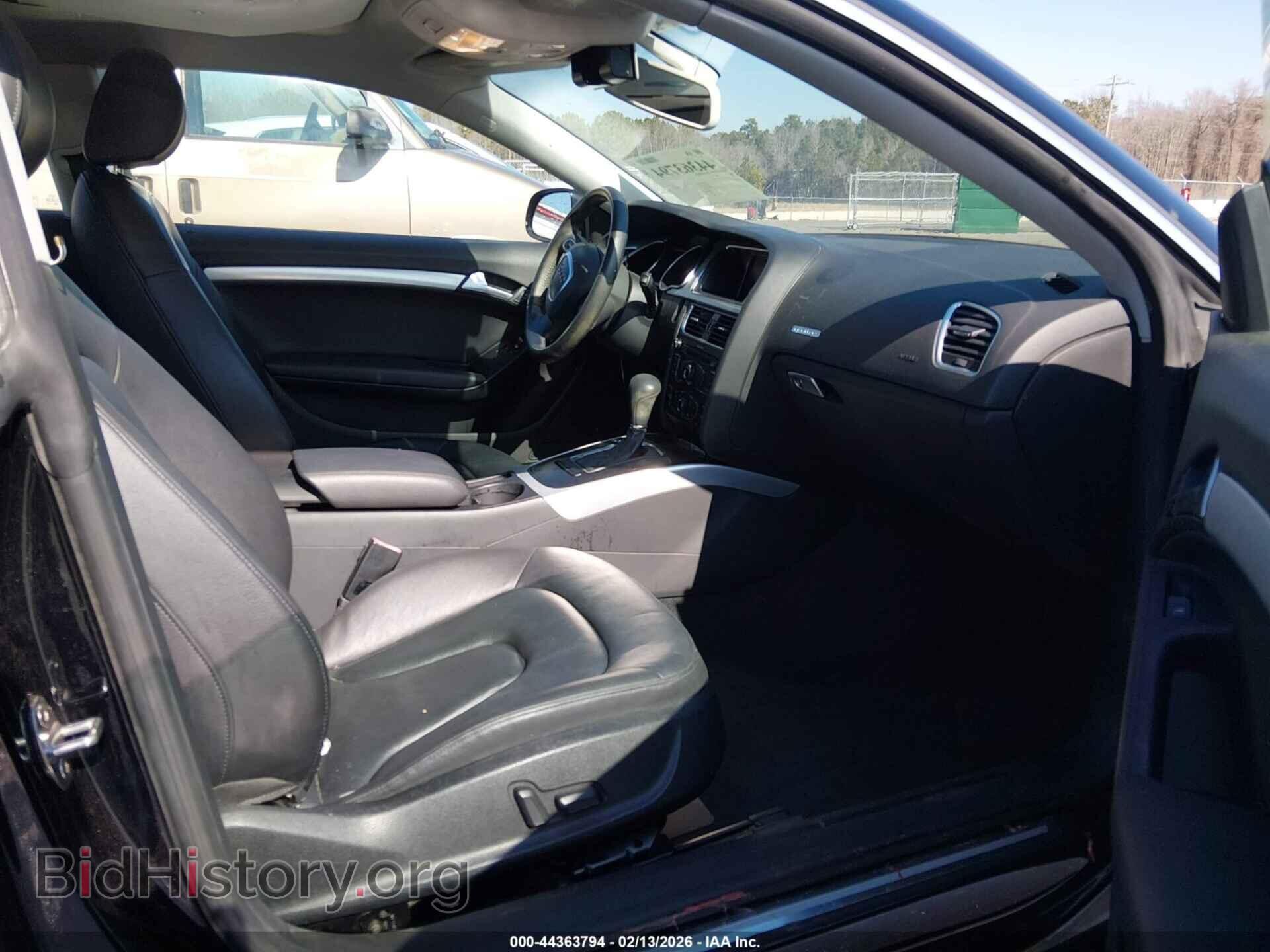 2012 AUDI A5 - VIN: WAUCFAFR4CA004135 - Фото 5