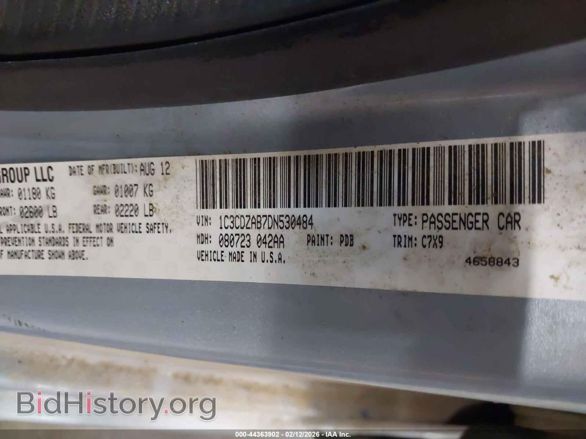 2013 DODGE AVENGER - VIN: 1C3CDZAB7DN530484 - Photo 9