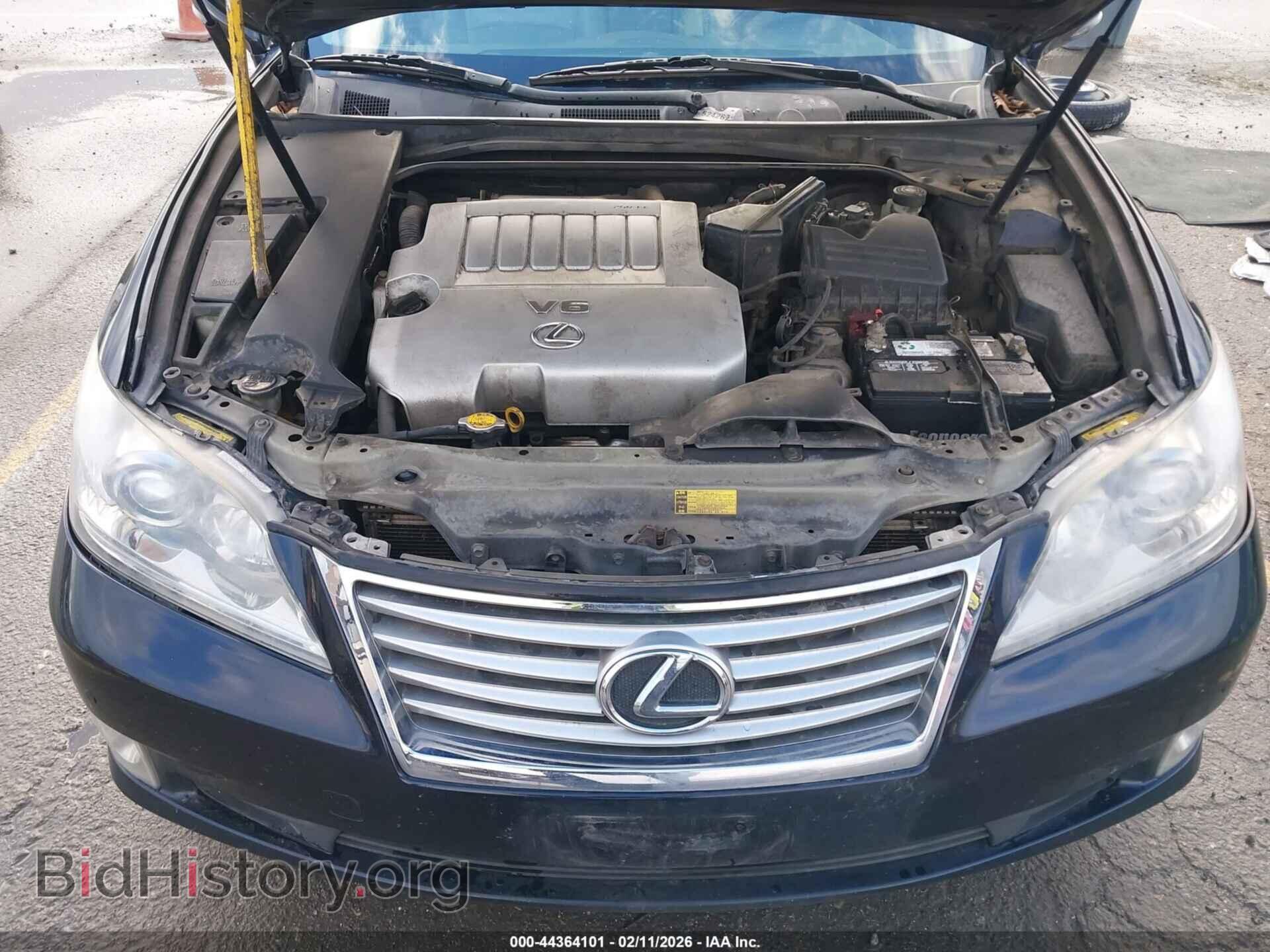 2010 LEXUS ES 350 - VIN: JTHBK1EG4A2400758 - Фото 10