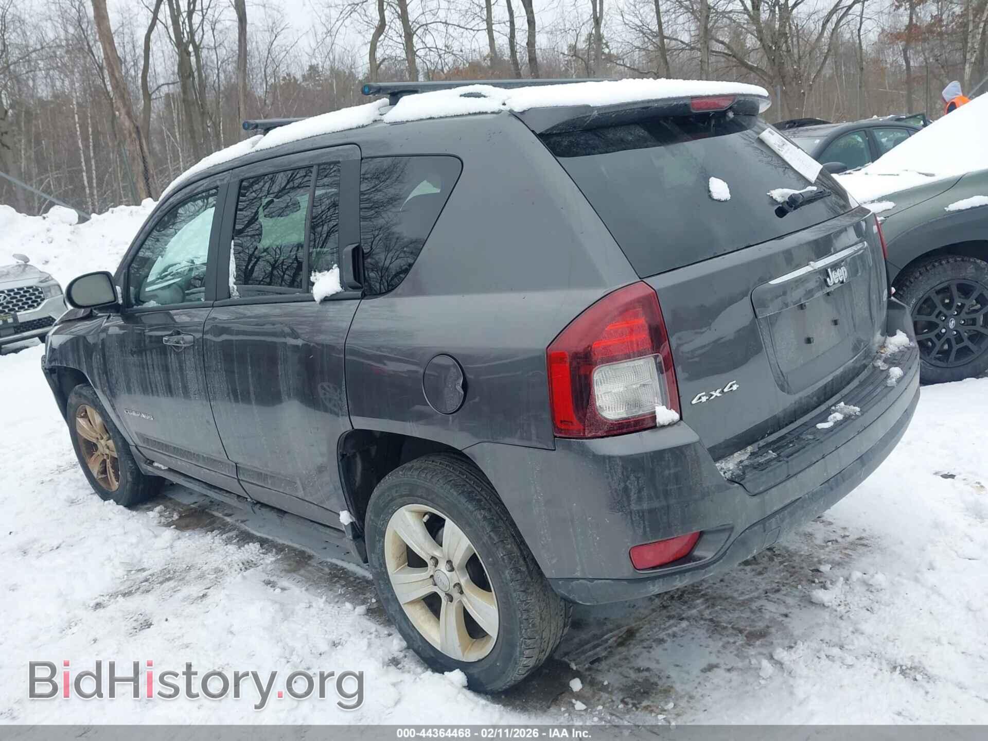 2016 JEEP COMPASS - VIN: 1C4NJDEB8GD572618 - Фото 3