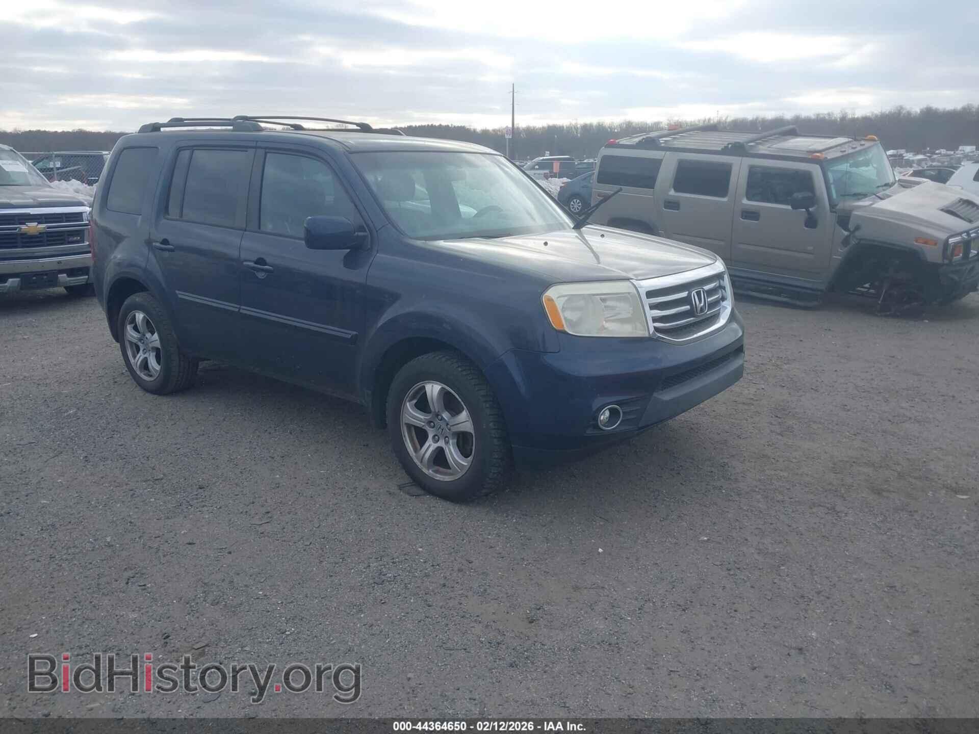 Photo 5FNYF4H46CB078708 - HONDA PILOT 2012