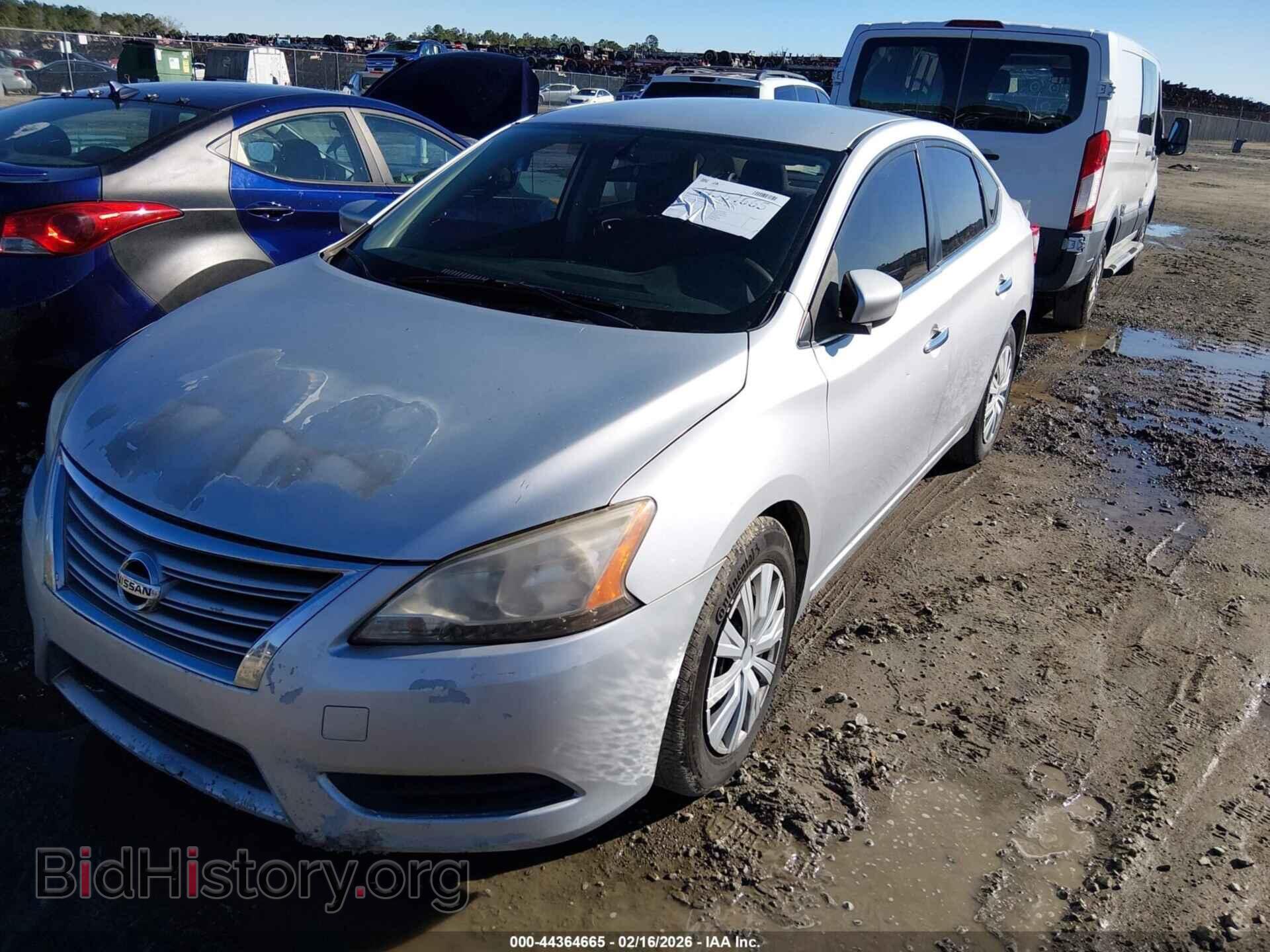 2013 NISSAN SENTRA - VIN: 1N4AB7AP6DN906574 - Фото 2