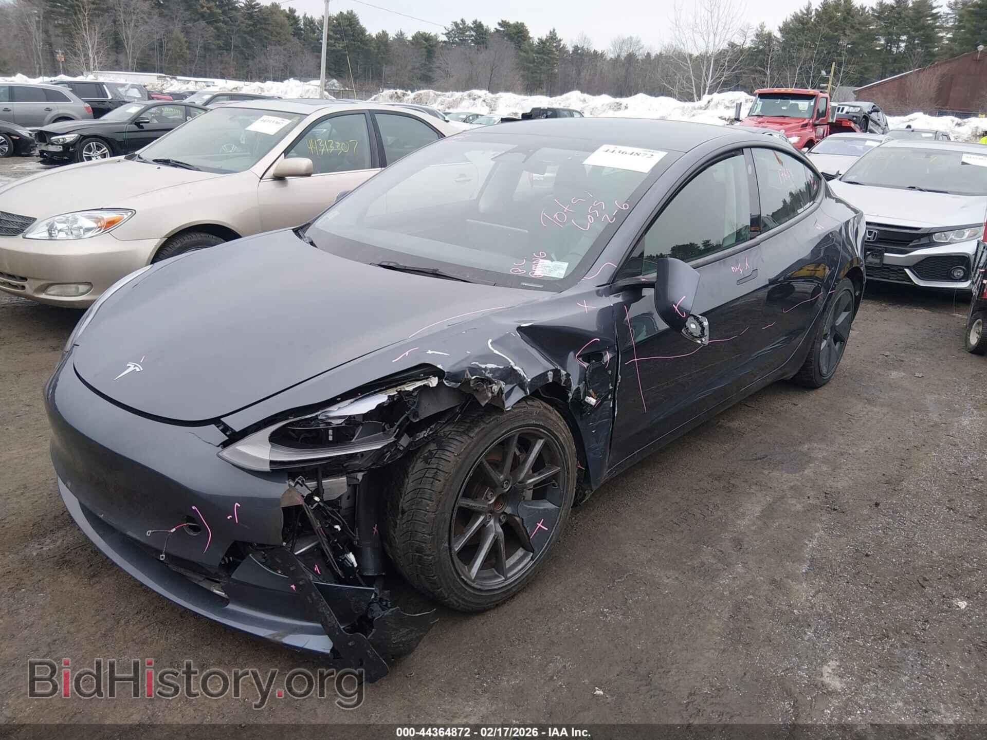 2023 TESLA MODEL 3 - VIN: 5YJ3E1EA9PF417618 - Фото 2
