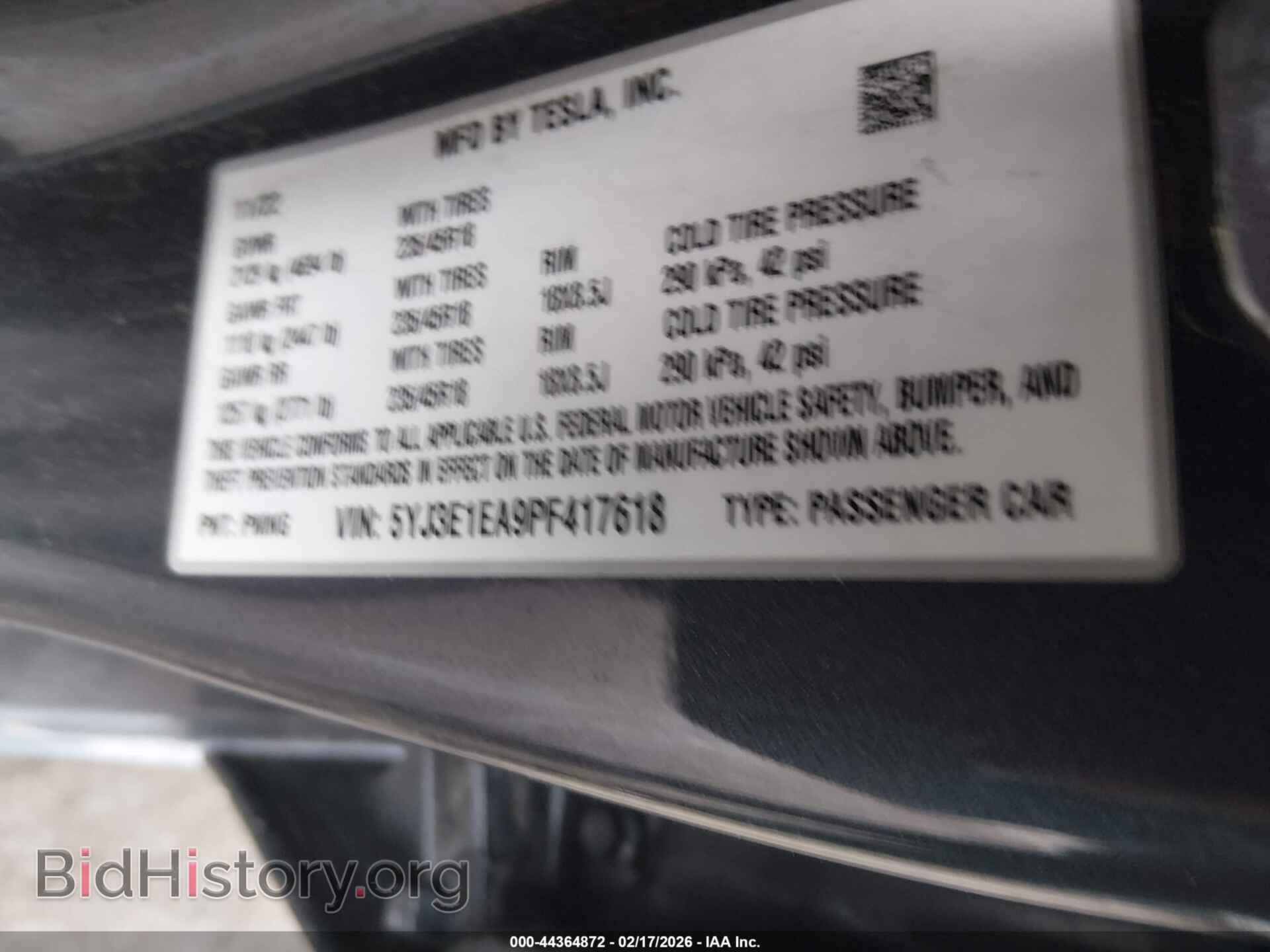 2023 TESLA MODEL 3 - VIN: 5YJ3E1EA9PF417618 - Фото 9
