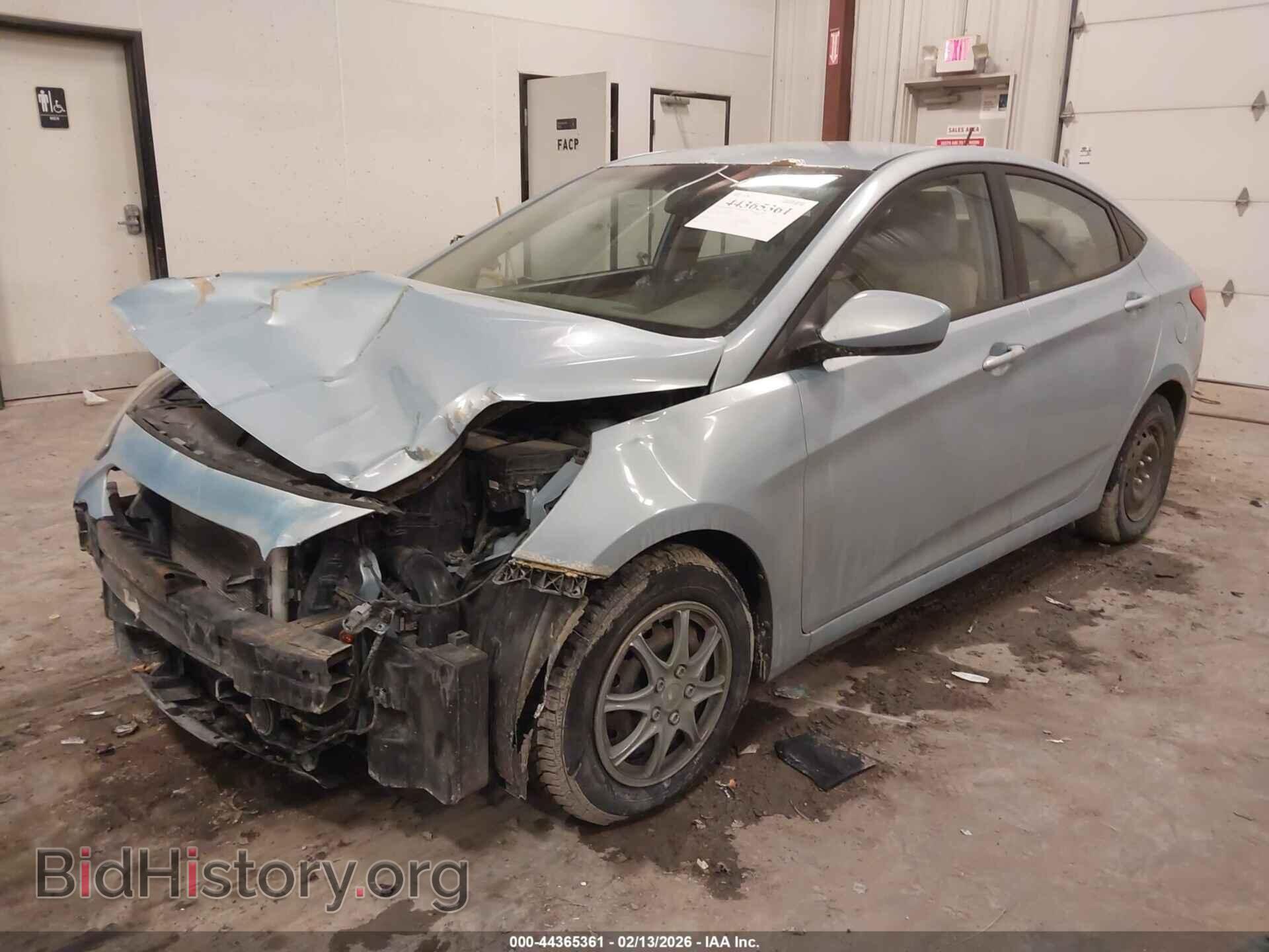 2014 HYUNDAI ACCENT - VIN: KMHCT4AEXEU688297 - Фото 2