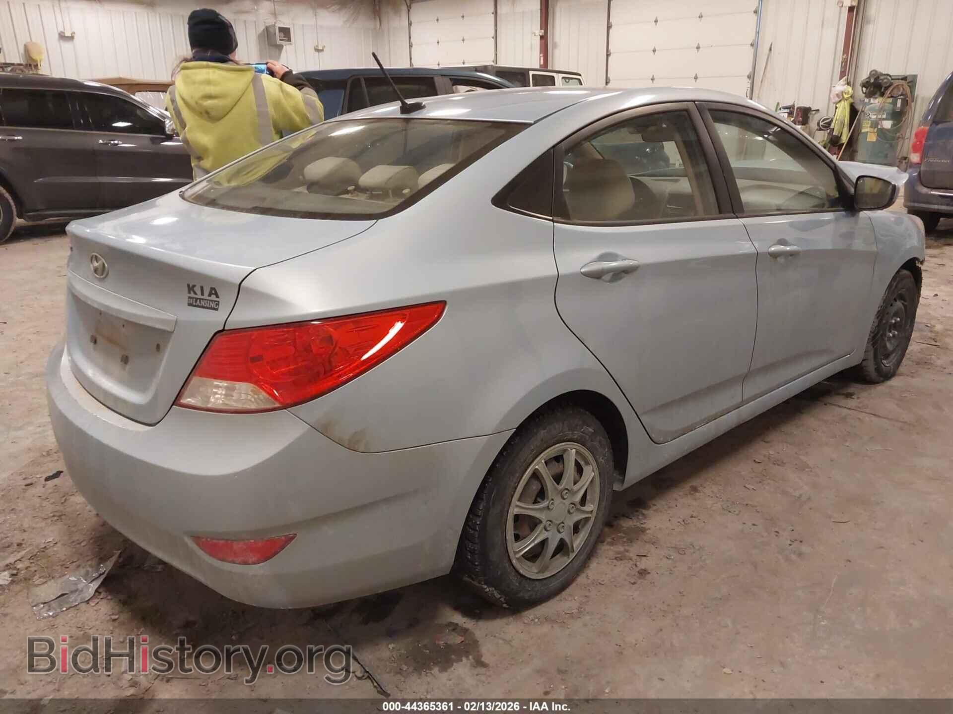 2014 HYUNDAI ACCENT - VIN: KMHCT4AEXEU688297 - Фото 4