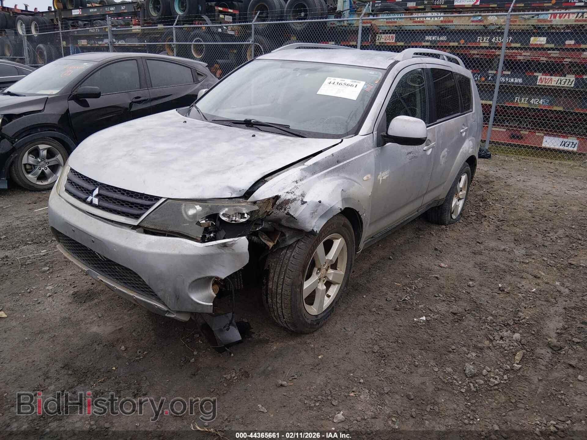 2007 MITSUBISHI OUTLANDER - VIN: JA4MS41X67U001312 - Фото 2