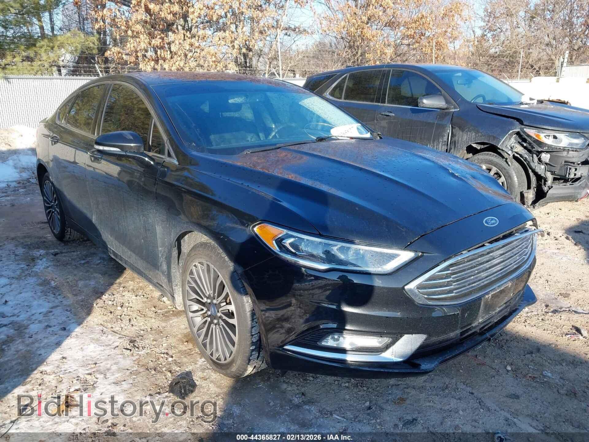 Photo 3FA6P0T93HR257283 - FORD FUSION 2017