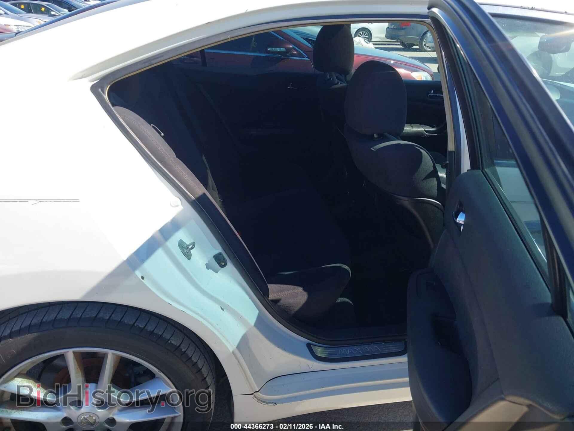 2011 NISSAN MAXIMA - VIN: 1N4AA5AP6BC833240 - Фото 8