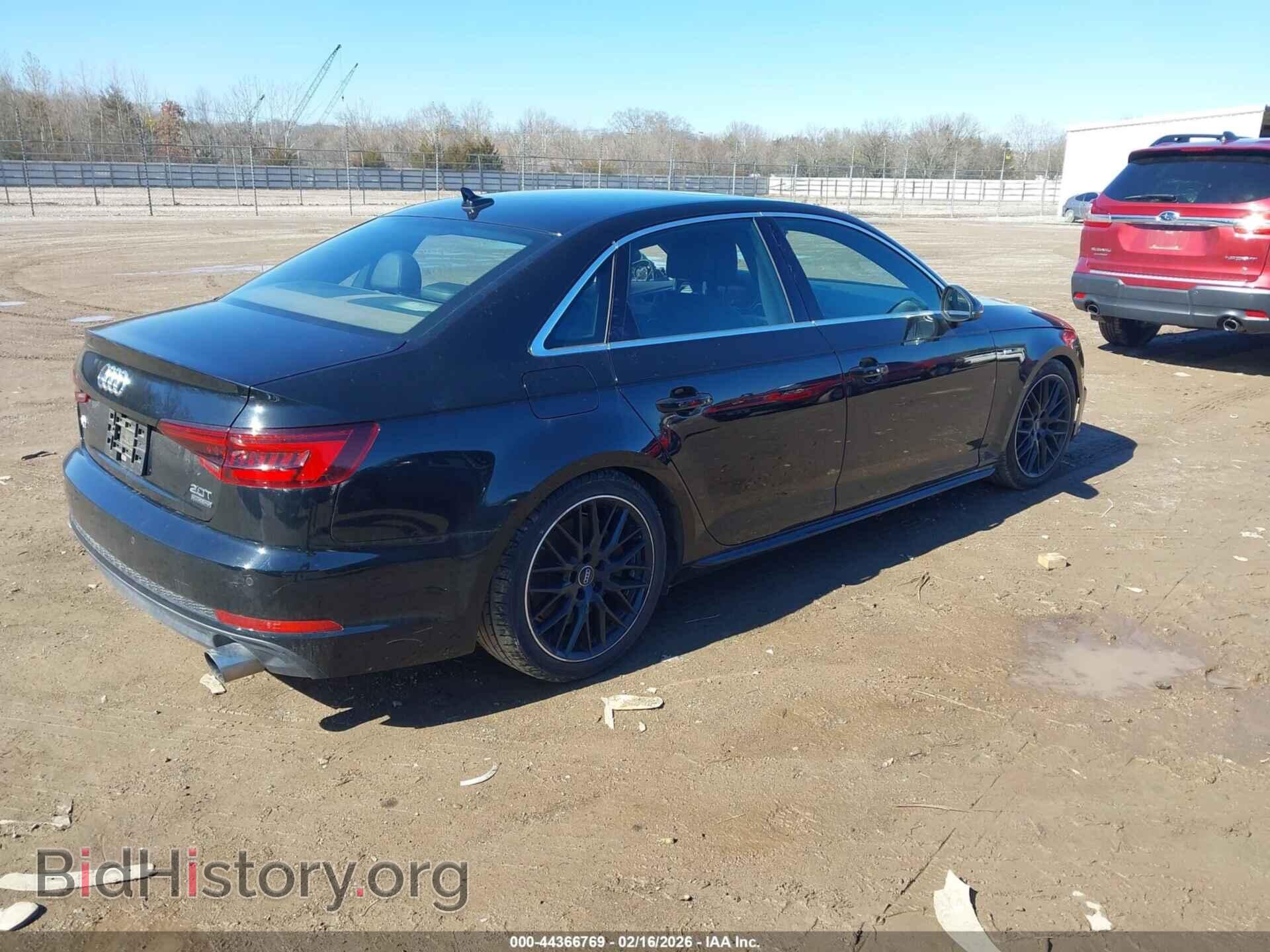 2018 AUDI A4 - VIN: WAUENAF4XJA067155 - Photo 4