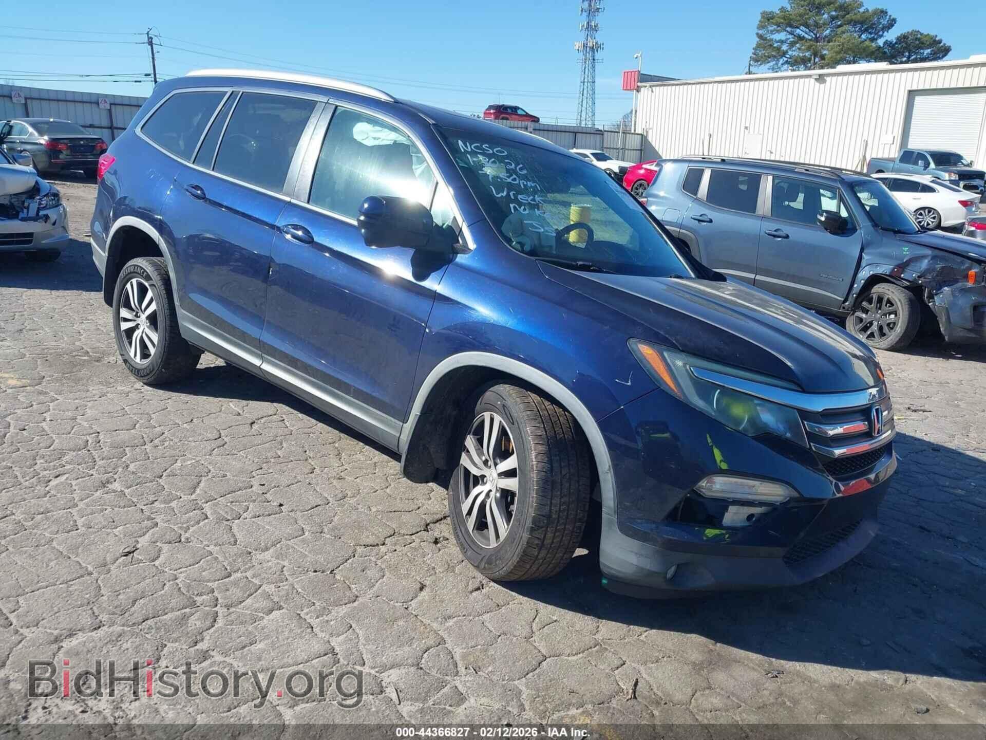 Фотография 5FNYF6H5XGB043308 - HONDA PILOT 2016