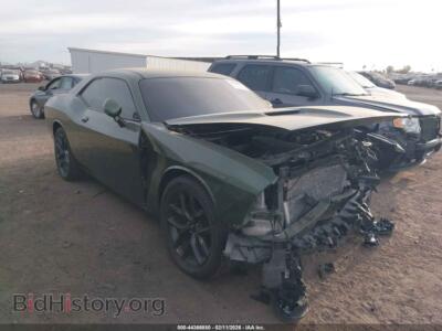 2019 Dodge CHALLENGER SXT, green — VIN 2C3CDZAG3KH587024, IAAI