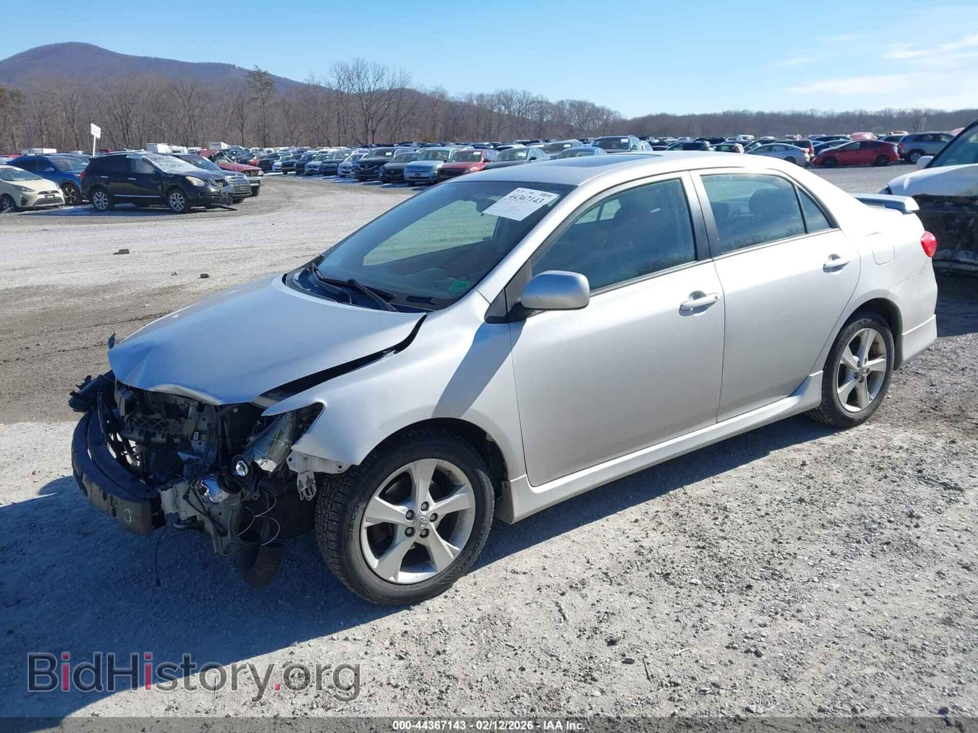 2012 TOYOTA COROLLA - VIN: 2T1BU4EE4CC838261 - Фото 2