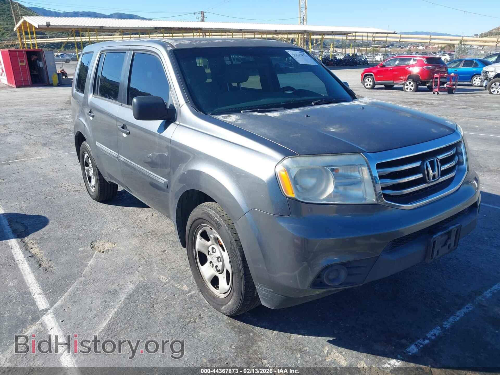 Фотография 5FNYF3H28DB001784 - HONDA PILOT 2013