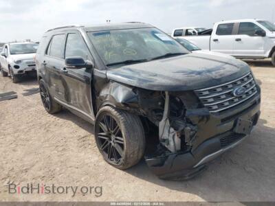2017 Ford EXPLORER XLT, черный — VIN 1FM5K7D87HGA58968, IAAI
