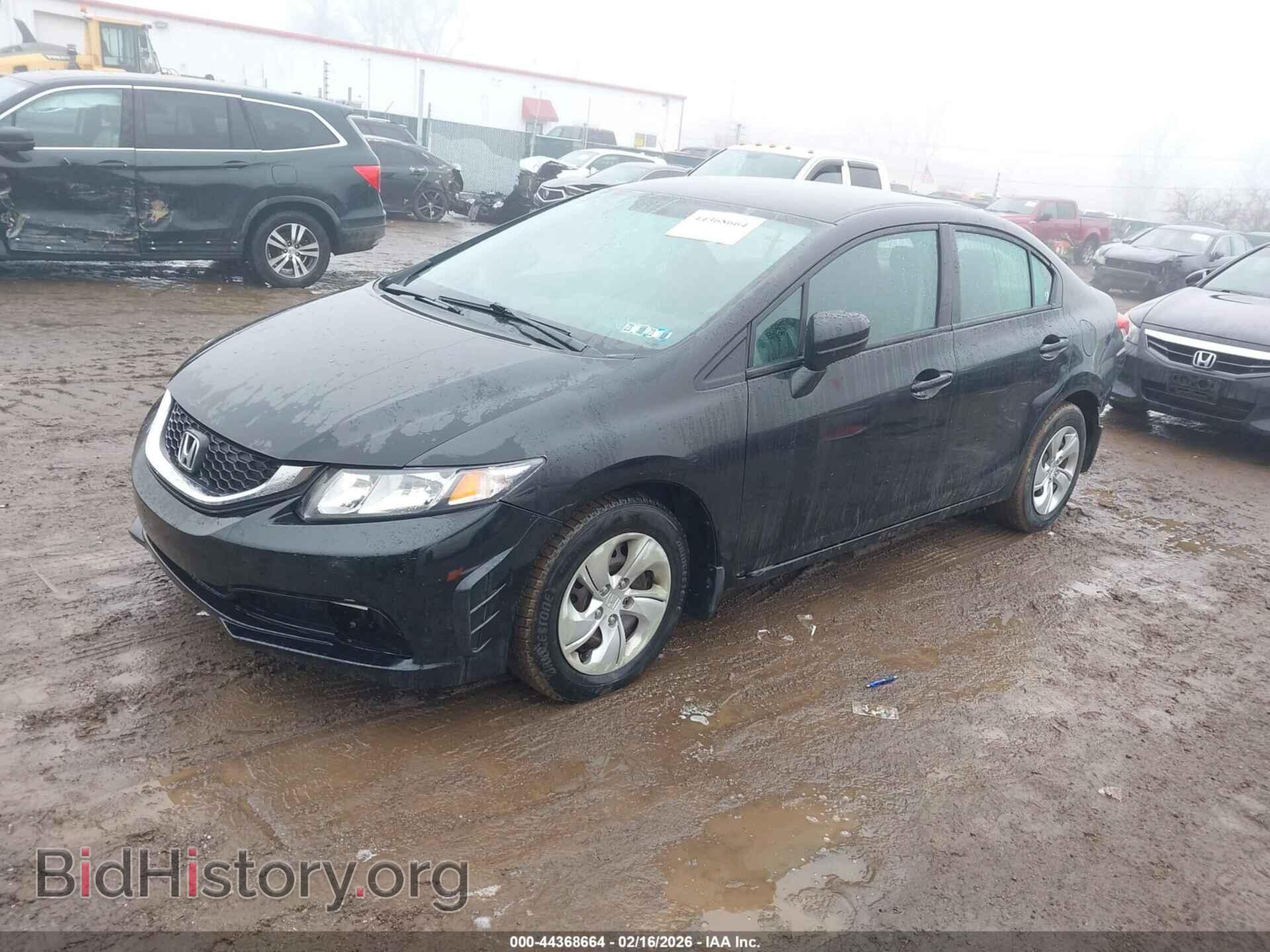 2015 HONDA CIVIC - VIN: 19XFB2F54FE704110 - Фото 2