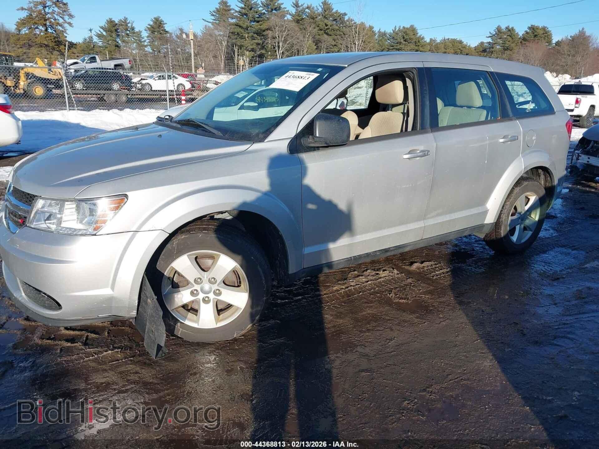 2013 DODGE JOURNEY - VIN: 3C4PDCAB2DT560826 - Фото 2
