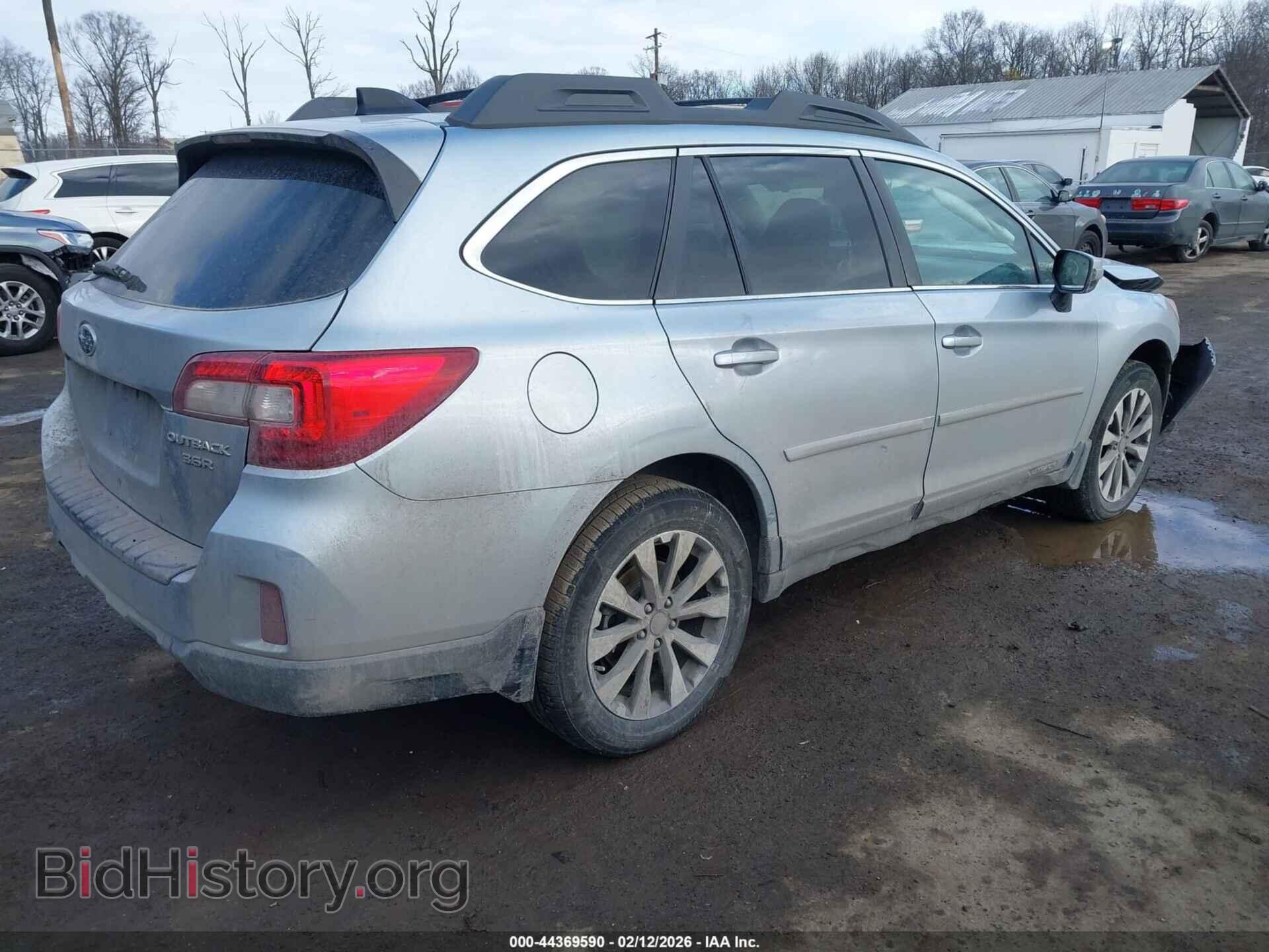 2016 SUBARU OUTBACK - VIN: 4S4BSENC4G3288564 - Фото 4