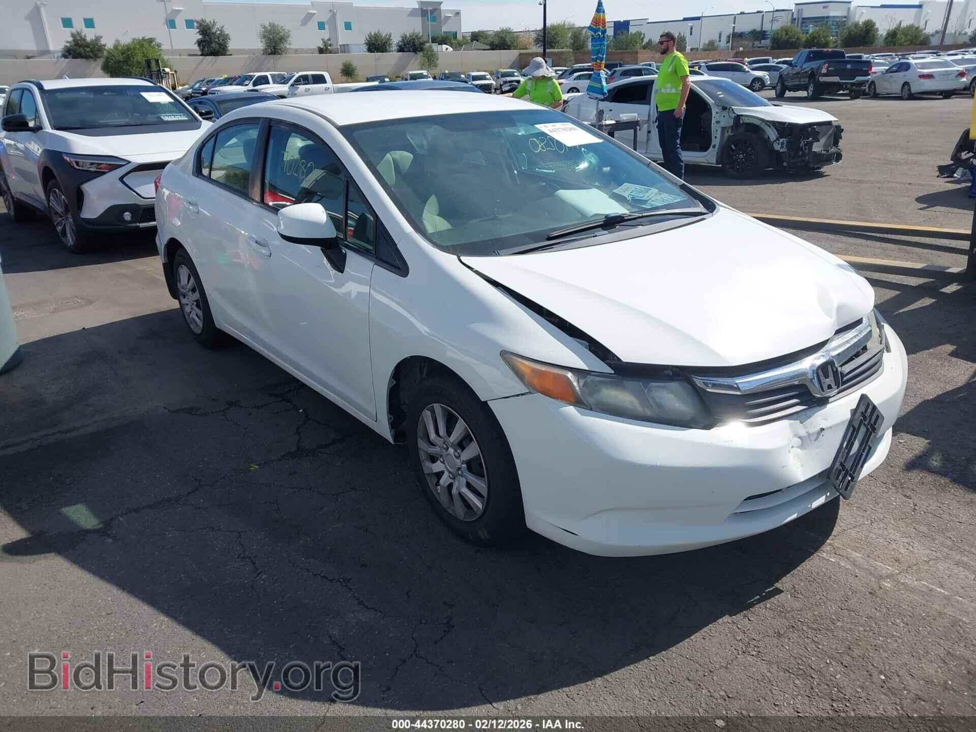 Photo 19XFB2F53CE013601 - HONDA CIVIC 2012