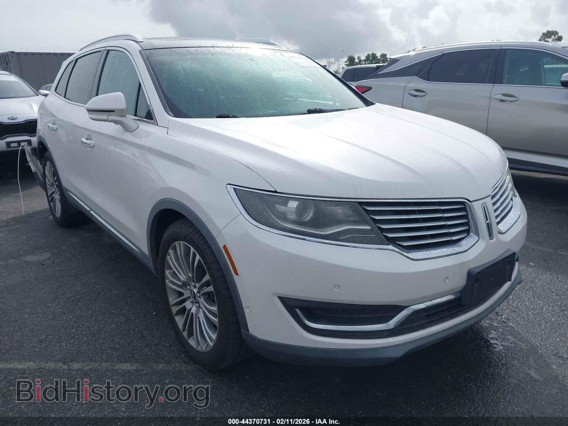 Photo 2LMPJ6LP6HBL52856 - LINCOLN MKX 2017