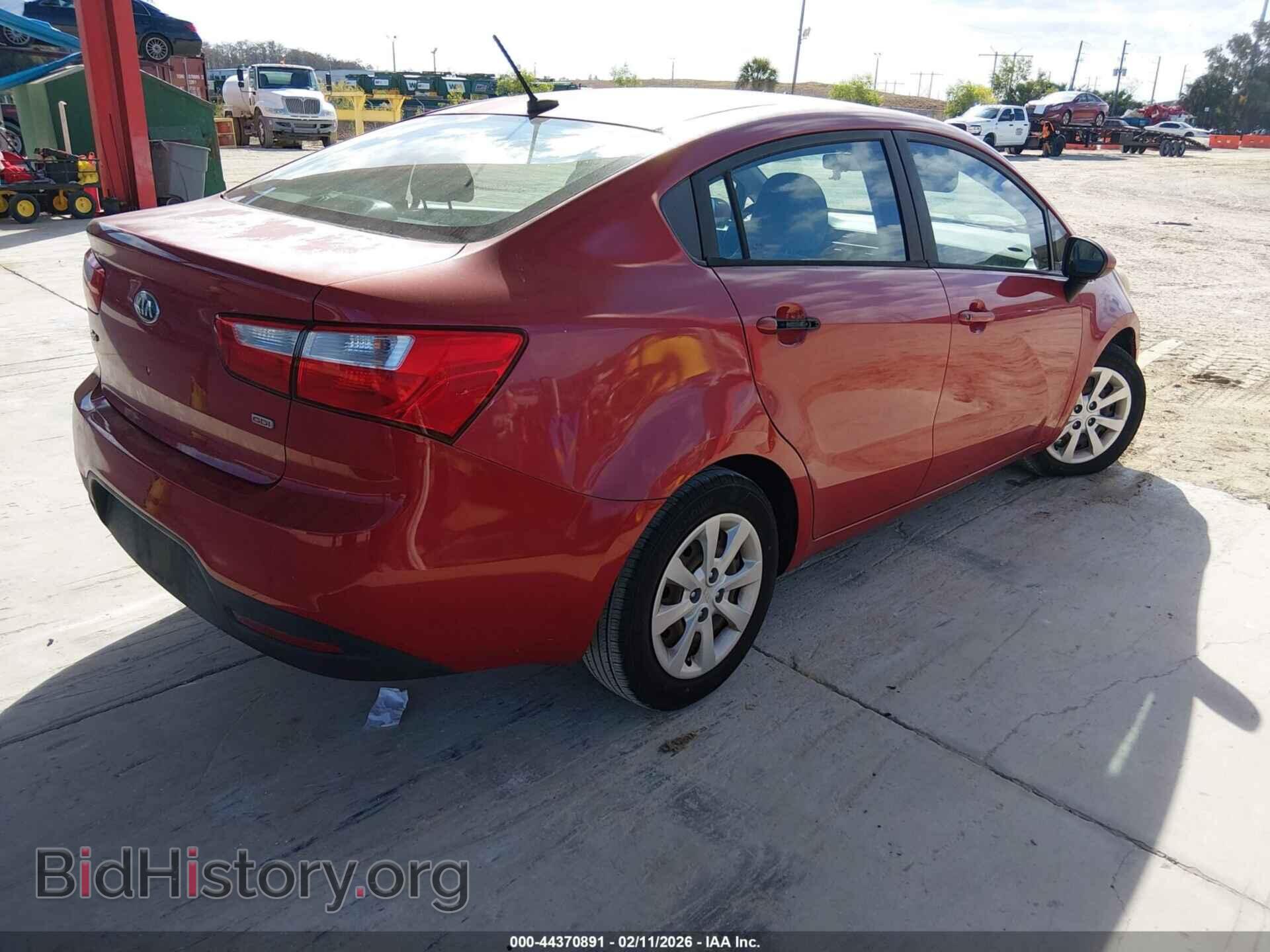 2015 KIA RIO - VIN: KNADM4A31F6496032 - Фото 4