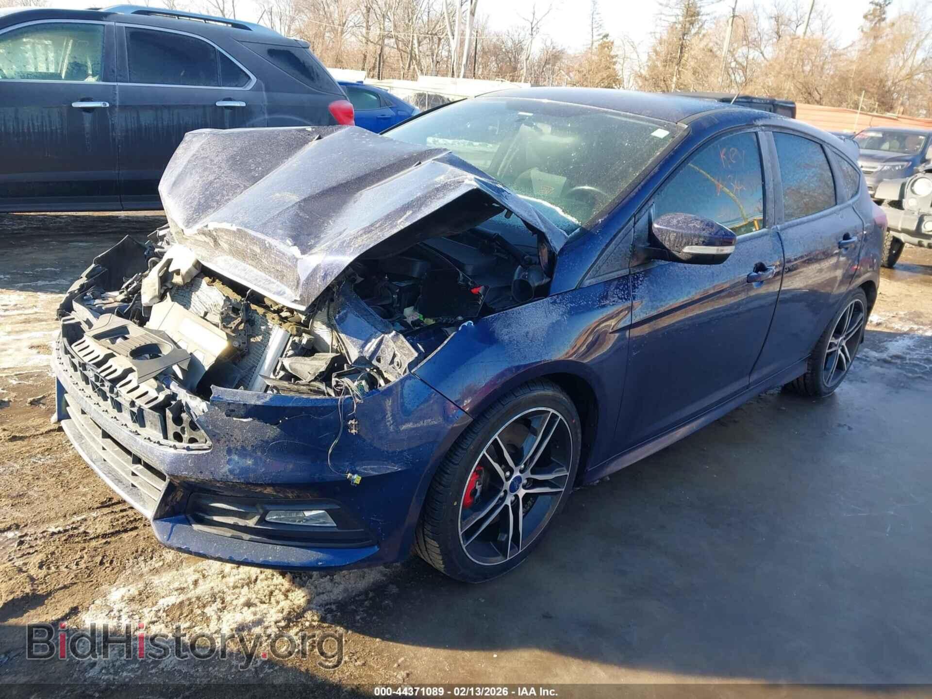 2017 FORD FOCUS ST - VIN: 1FADP3L99HL340840 - Фото 2