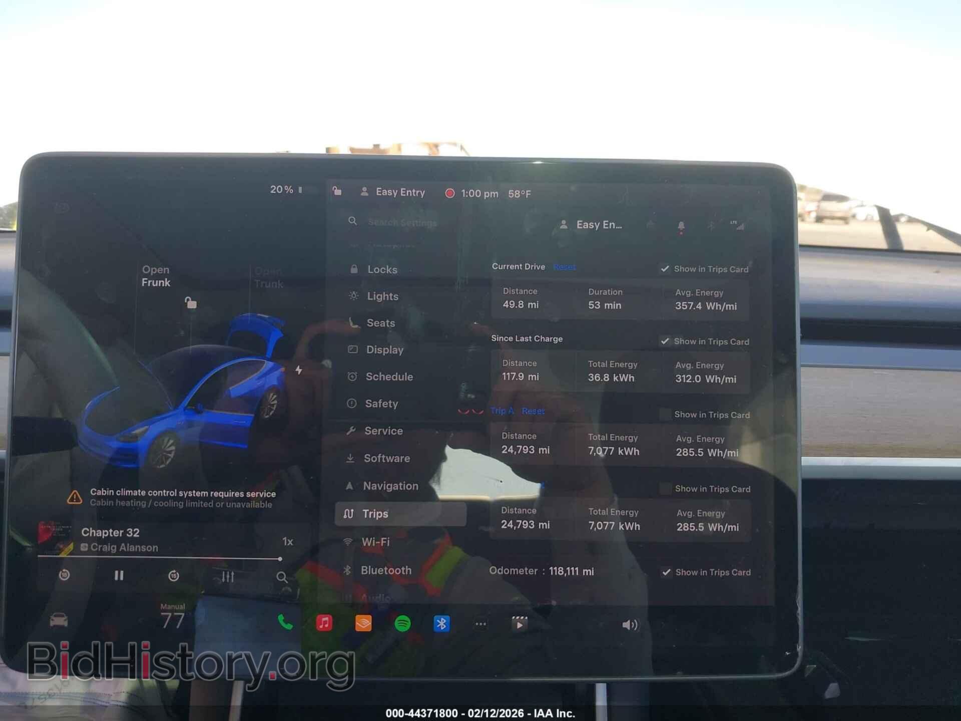 2020 TESLA MODEL 3 - VIN: 5YJ3E1EB6LF638452 - Фото 7