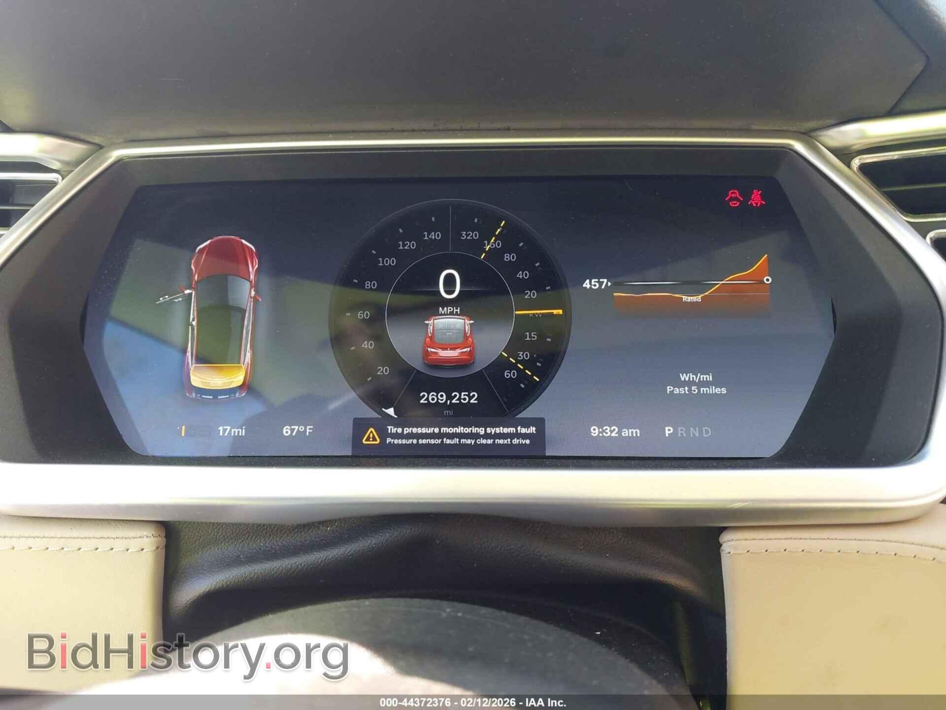 2012 TESLA MODEL S - VIN: 5YJSA1DN4CFP01583 - Фото 7